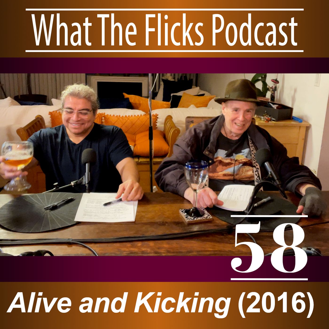 WTF 58 "Alive and Kicking" (2016) episode artwork