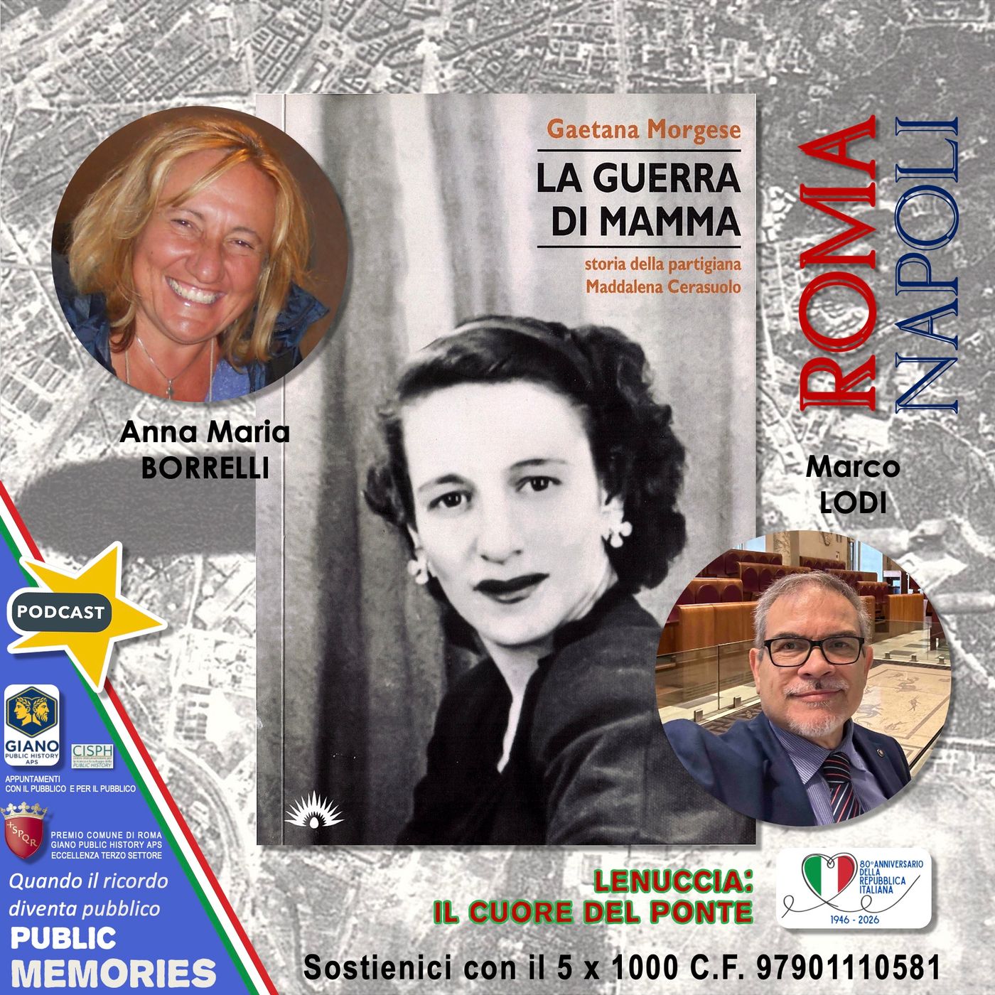 LENUCCIA: il Cuore del ponte. Dalle barricate di Napoli al S.O.E.: la Resistenza di Maddalena Cerasuolo tra Storia documentata e Memoria episode artwork