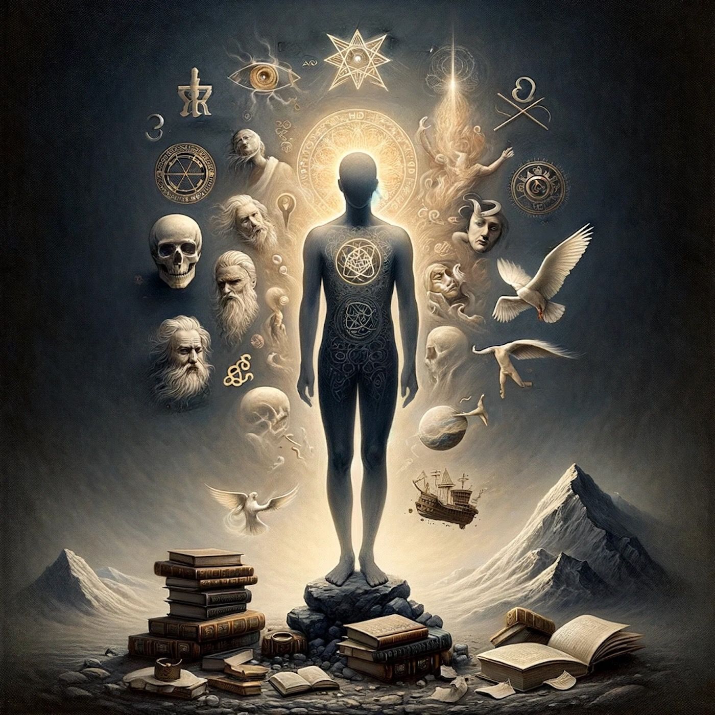 "And if I have prophetic powers, and understand all mysteries and all knowledge.." episode artwork