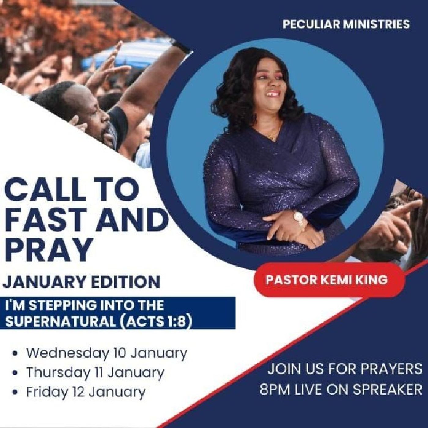 Day 2 - Call to Fast & Pray / Thursday January 11 , 2024 episode artwork