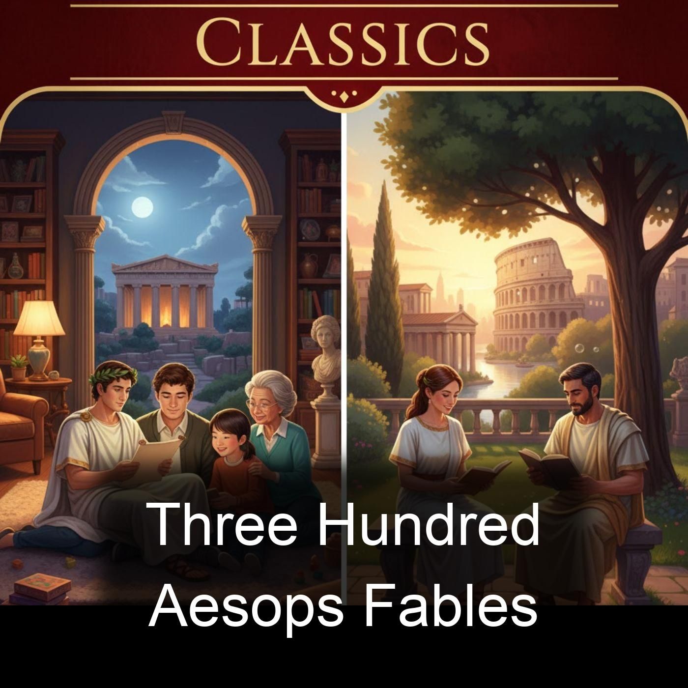 Three Hundred Aesops Fables cover art