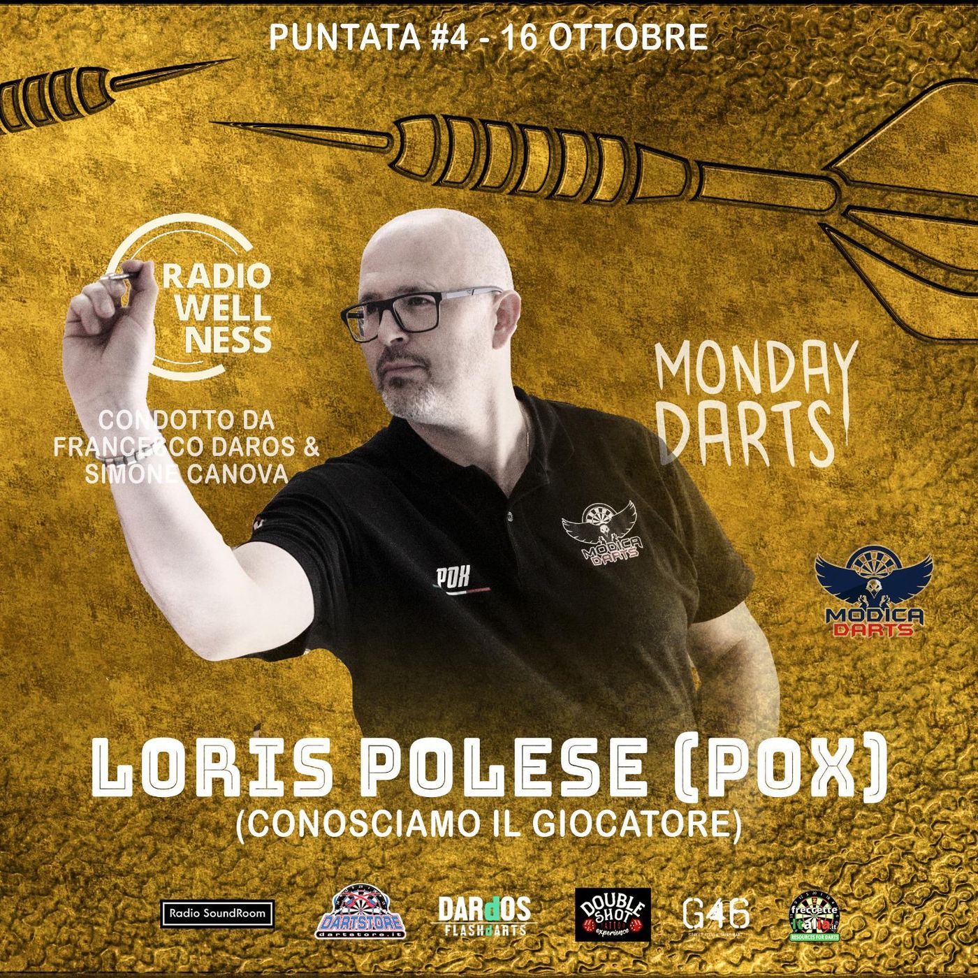MONDAY DART - Quarto episodio - Loris Polese "POX" episode artwork
