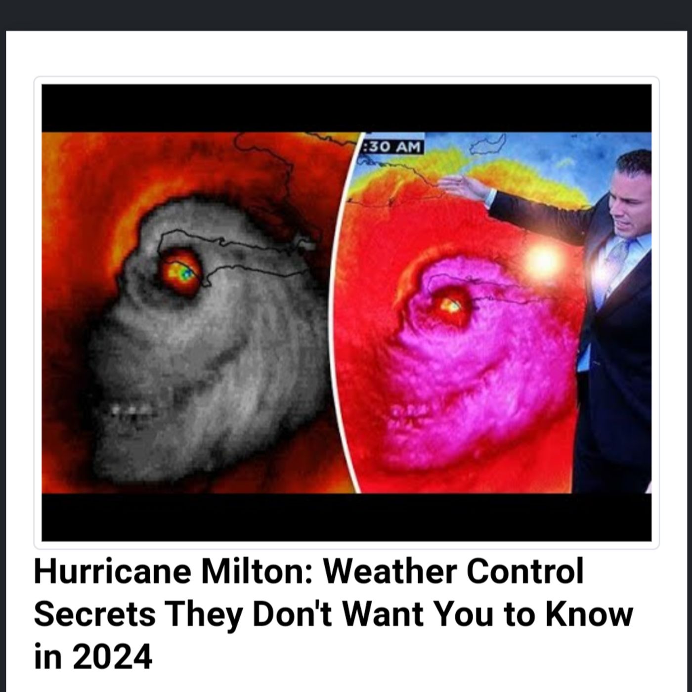Hurricane Milton: Weather Control Secrets They Don't Want You to Know in 2024 episode artwork