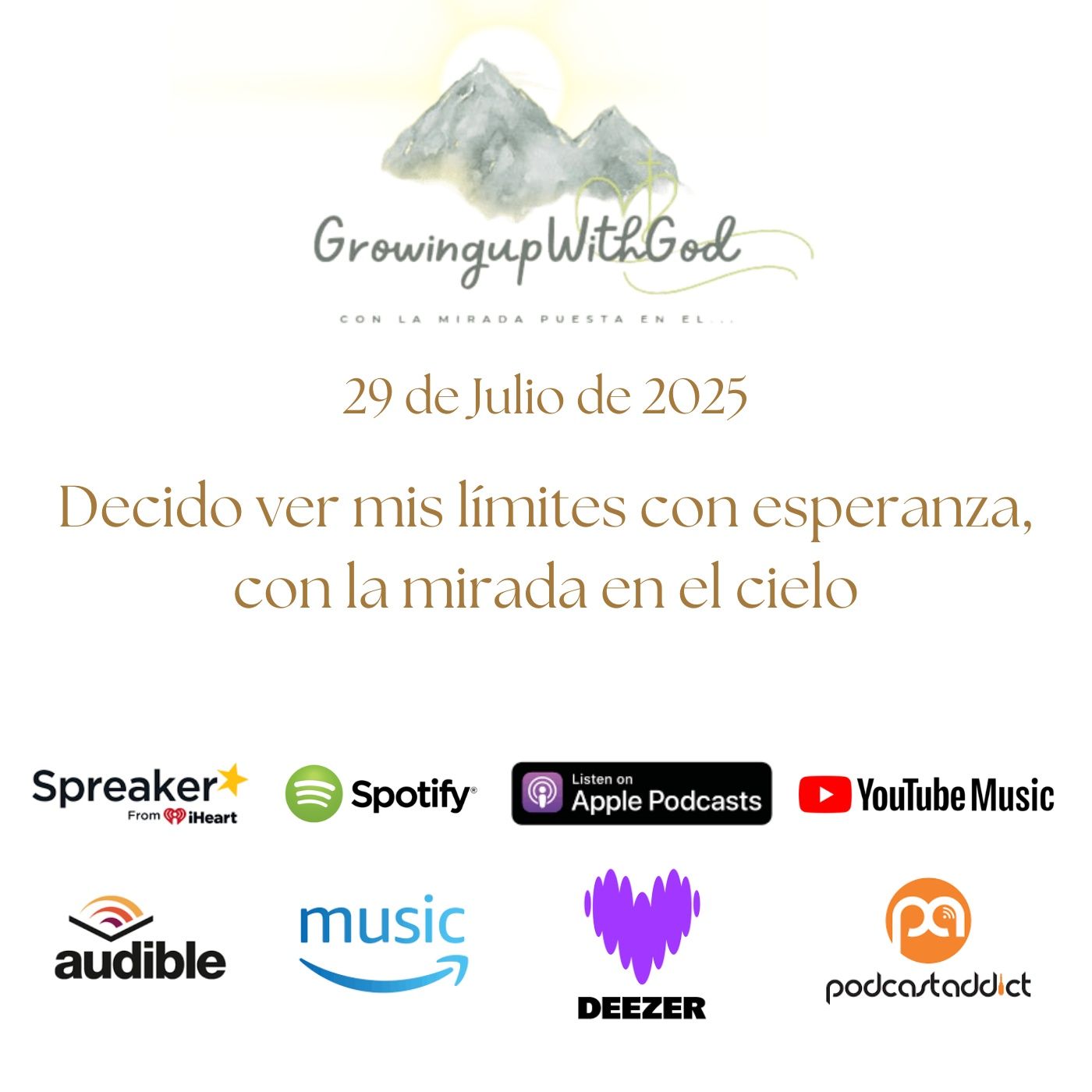Growing Up With God (Creciendo Con Dios)