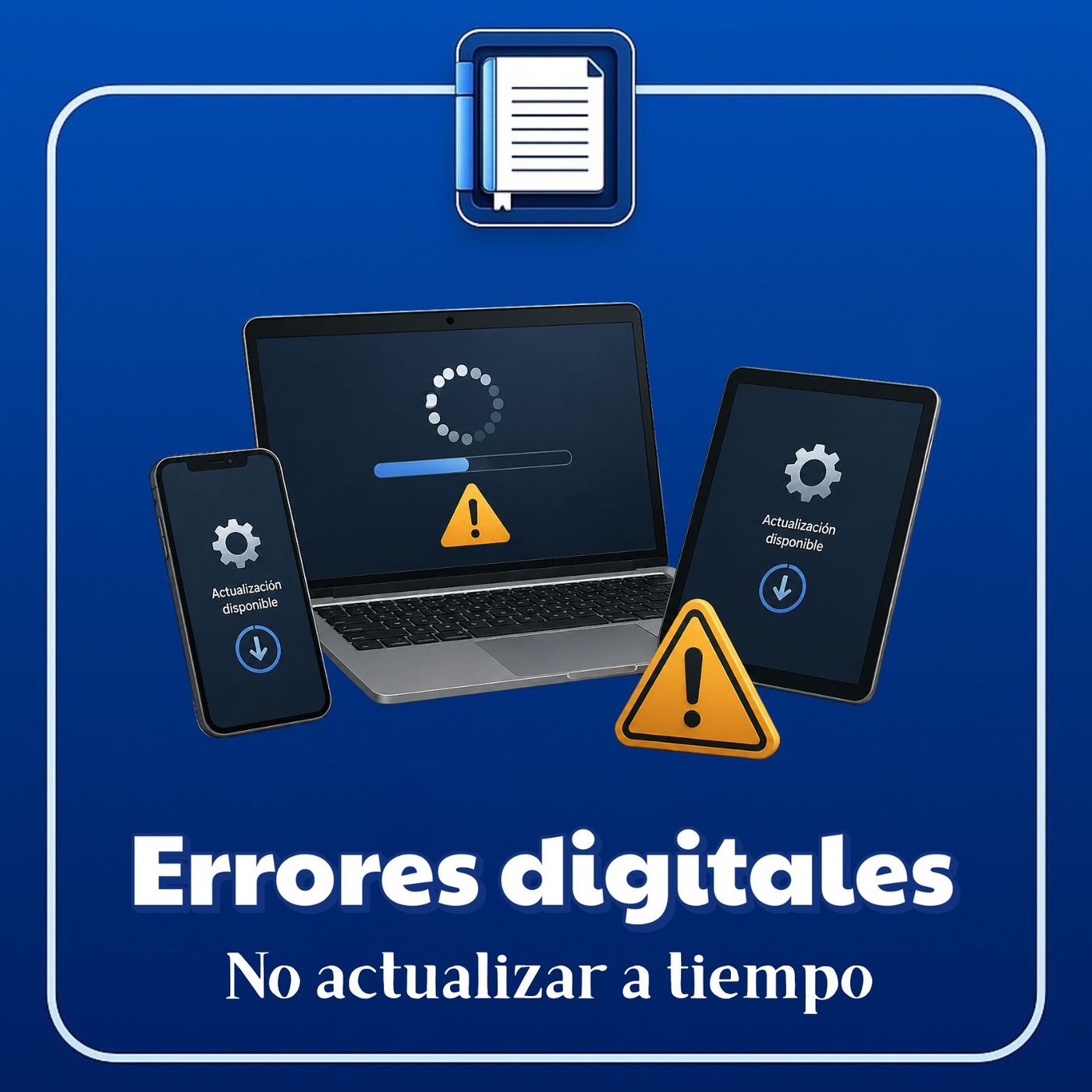 Errores digitales. No actualizar a tiempo