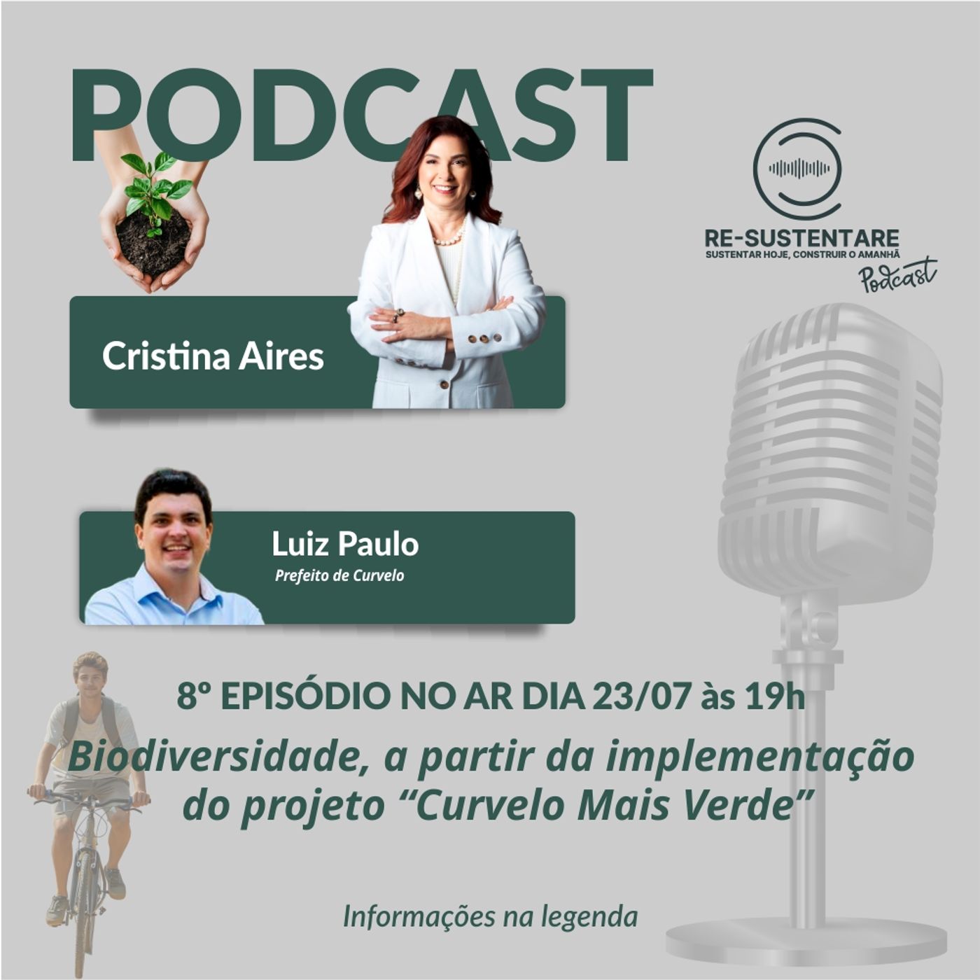 #08 - Biodiversidade, a partir da implementação do projeto Curvelo Mais Verde episode artwork
