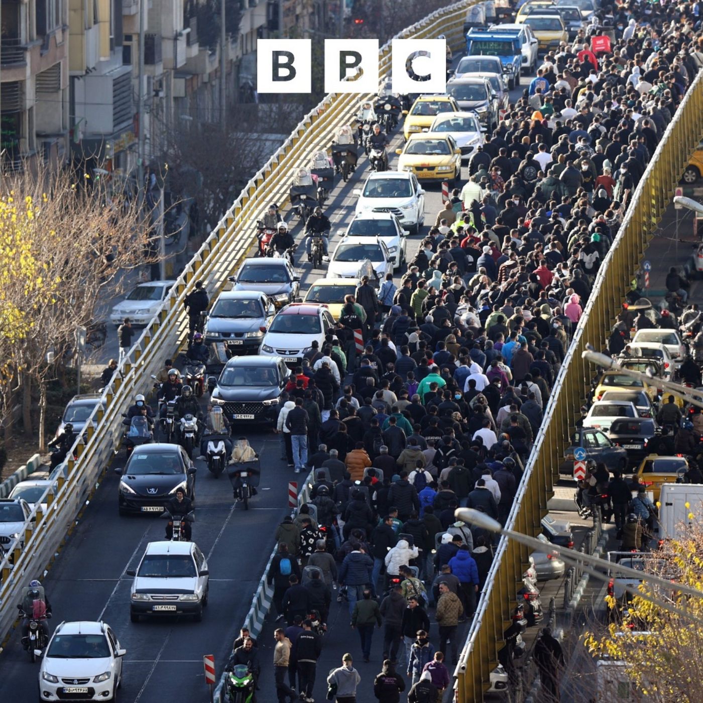 Iran protests: 'Death to the dictatorship' episode artwork
