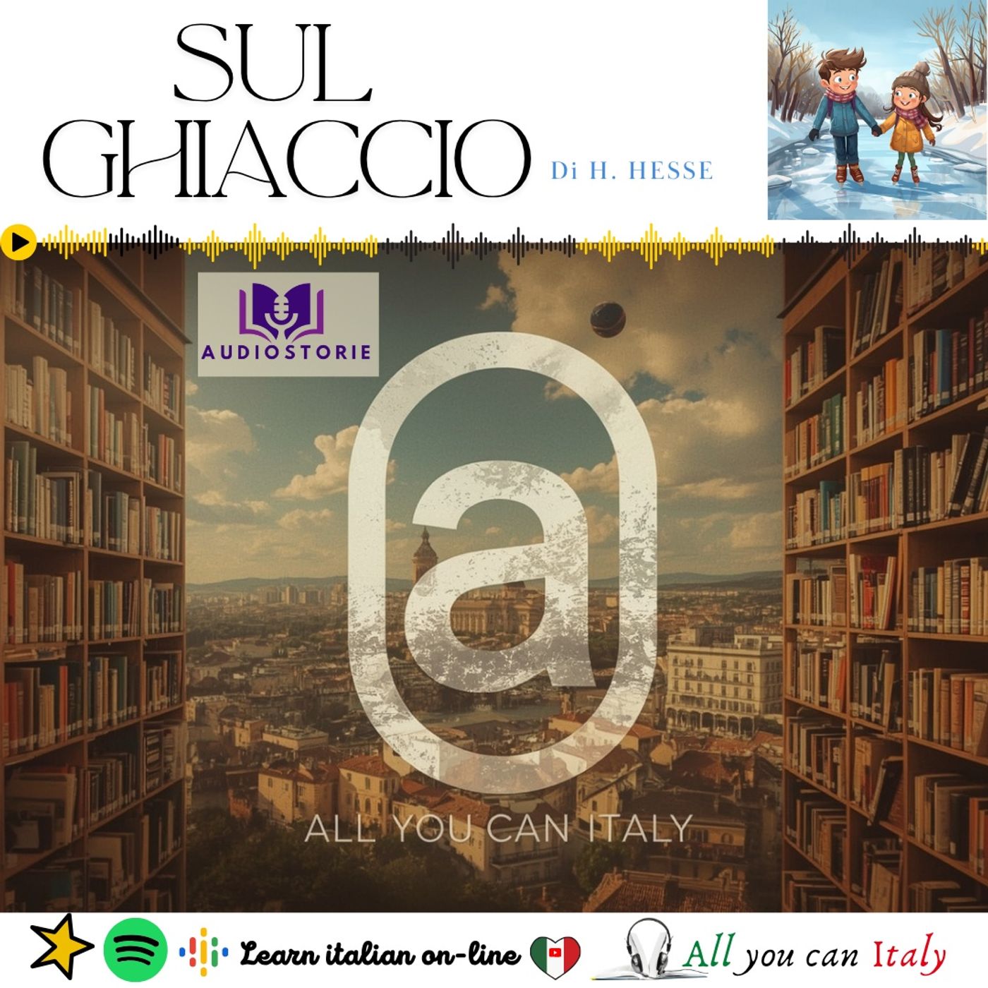SUL GHIACCIO - ITALIAN PODCAST - AUDIOSTORIE IN ITALIANO 🎙🎧 C1