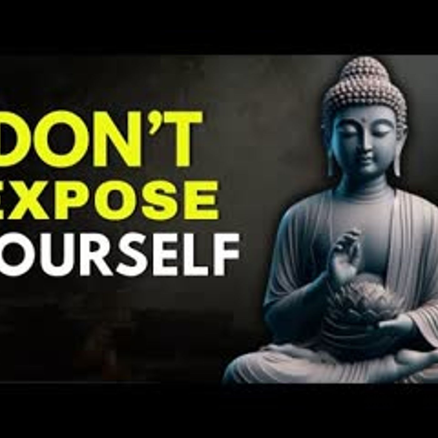 NEVER EXPOSE YOURSELF   Buddhism Wisdom for Peace