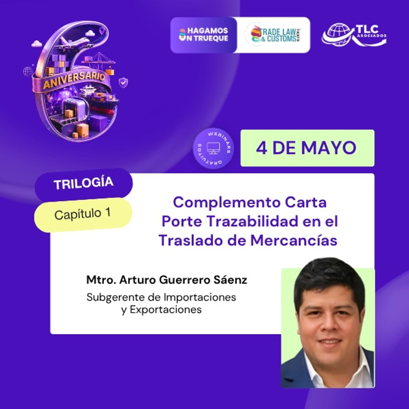675 - Complemento Carta Porte Trazabilidad en el Traslado de Mercancías (cap1) episode artwork