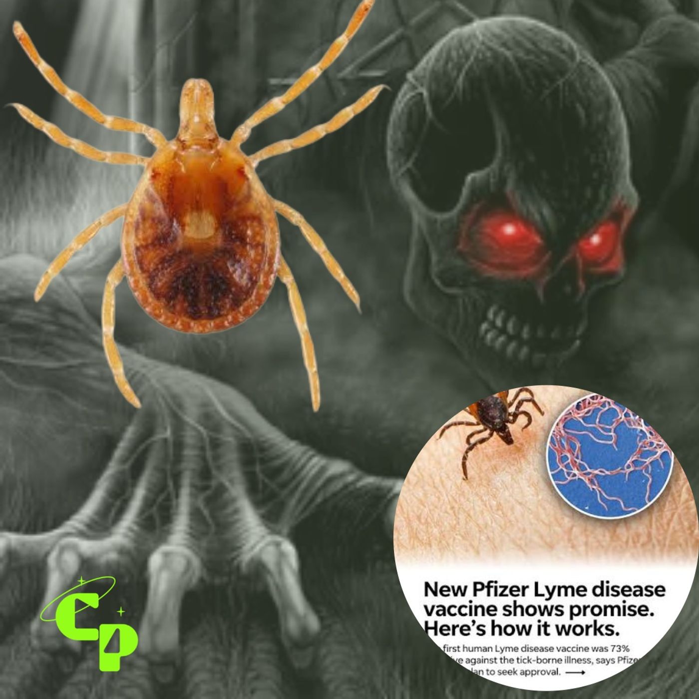 TICKS, PFIZER VACCINE & GIANT SKELETONS!