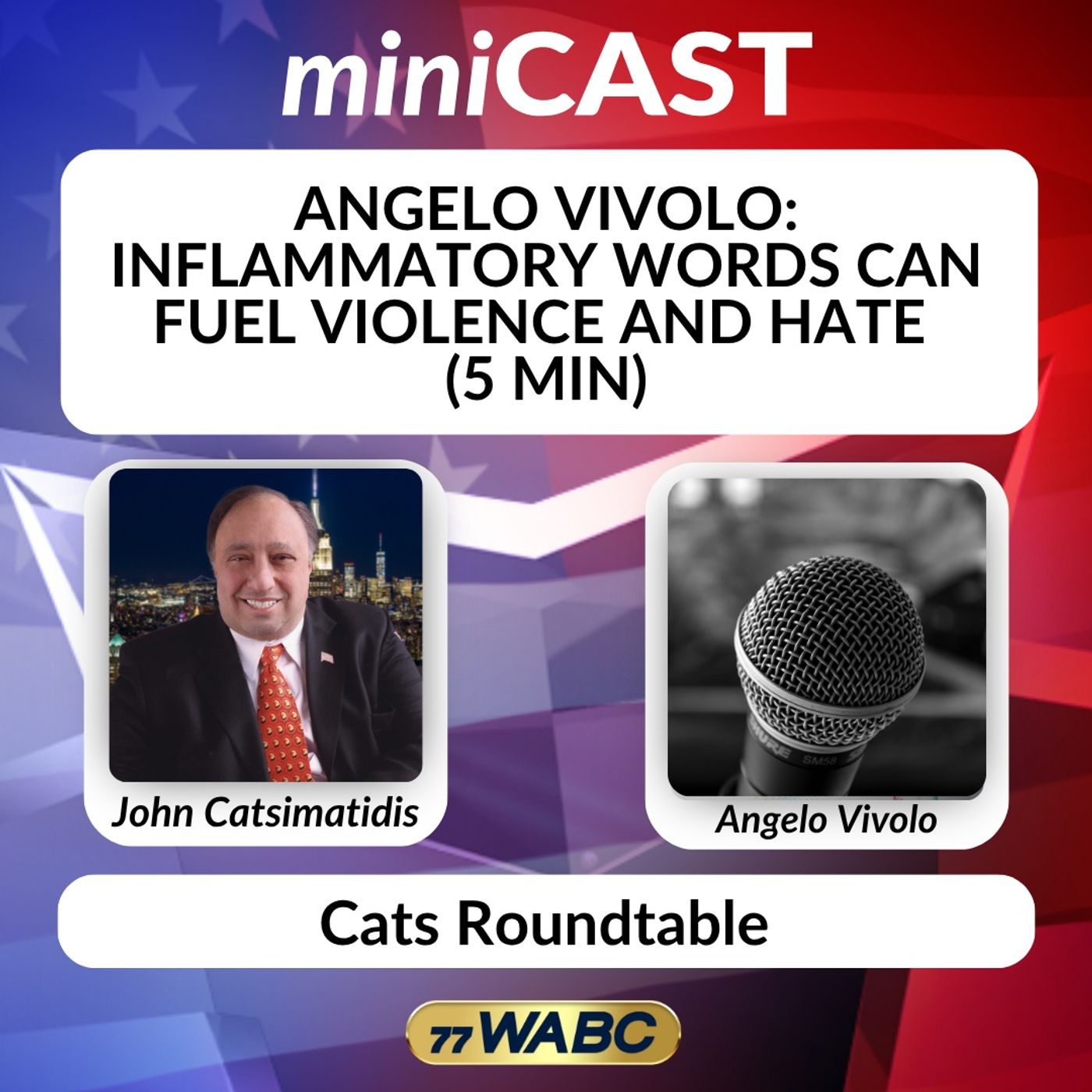 Angelo Vivolo: Inflammatory Words Can Fuel Violence and Hate (5 min) episode artwork