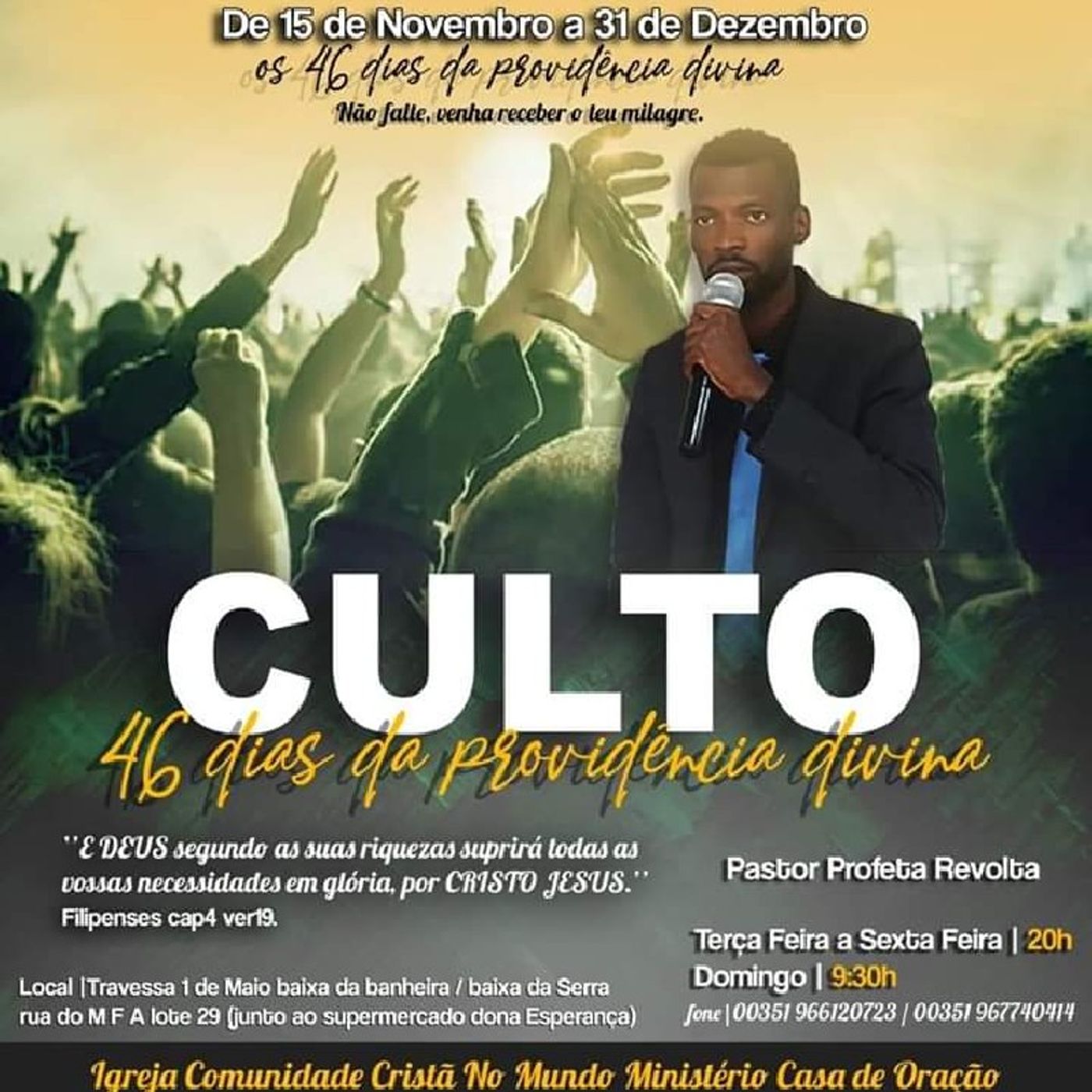 Profeta João Francisco Revolta\'s show