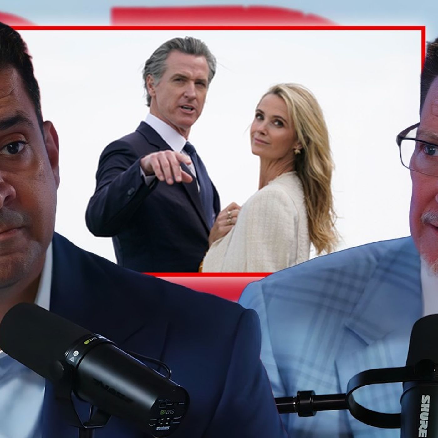 “His Wife Is The Alpha” - Newsom PUSHED ASIDE As Wife Takes Control At Press Event