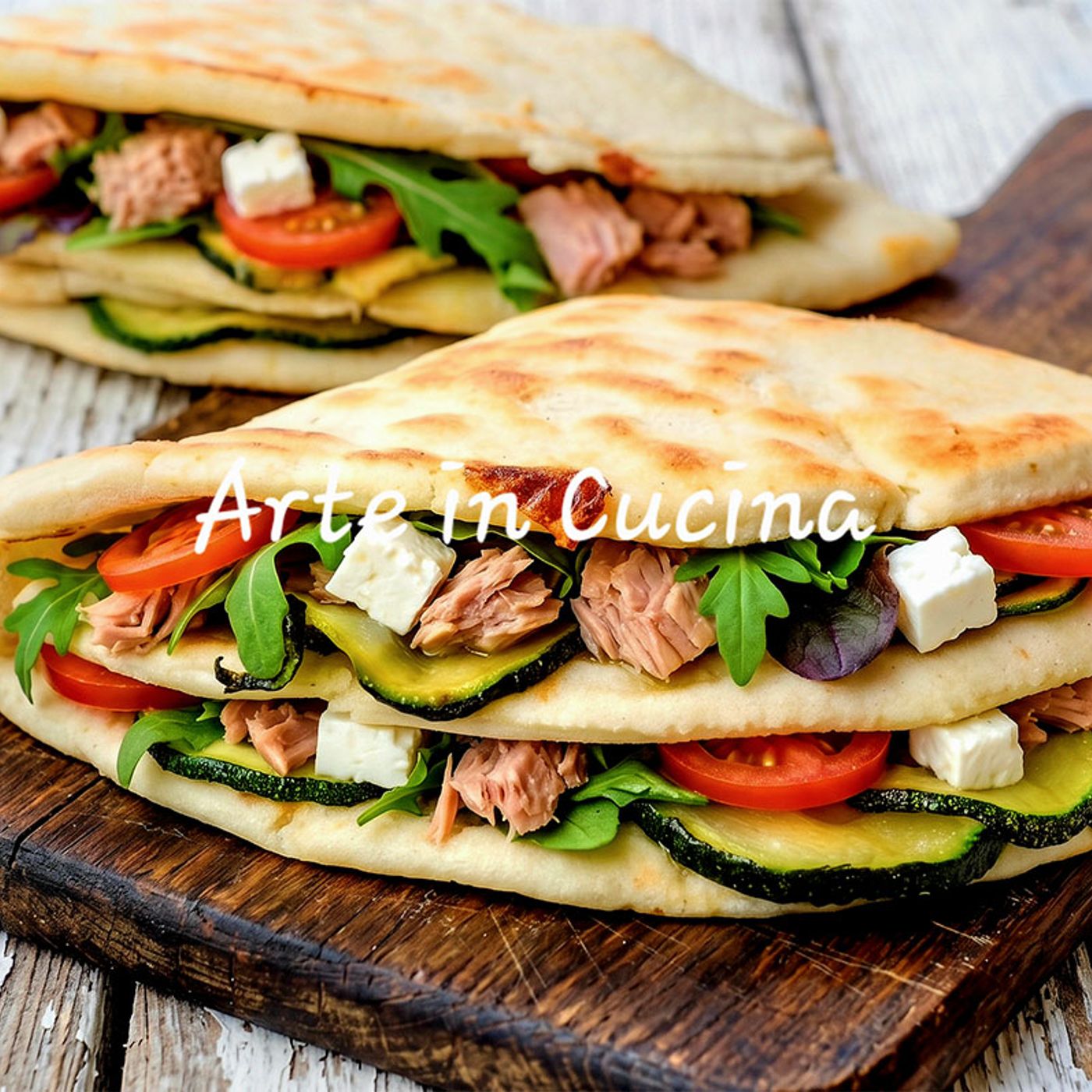 PIADINA con TONNO e ZUCCHINE
