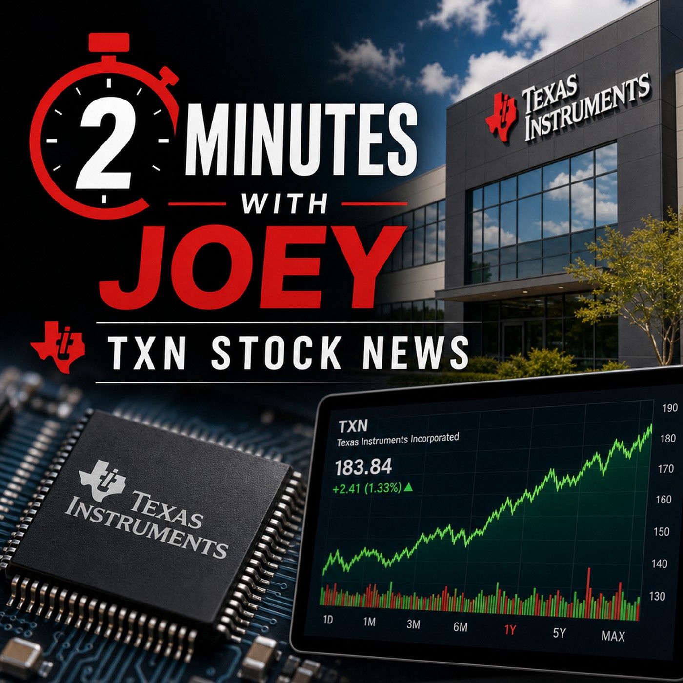 2 Minutes with Joey - TXN Stock News