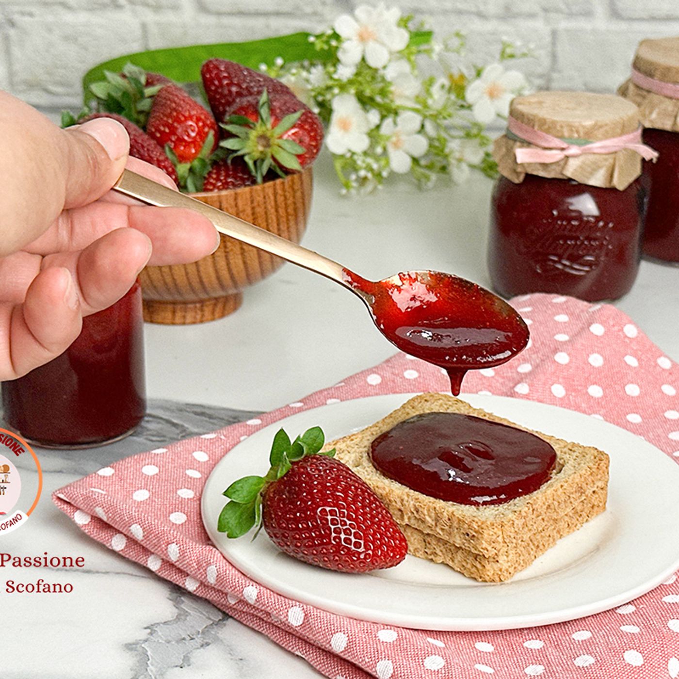 Marmellata di fragole con poco zucchero e succo di limone episode artwork