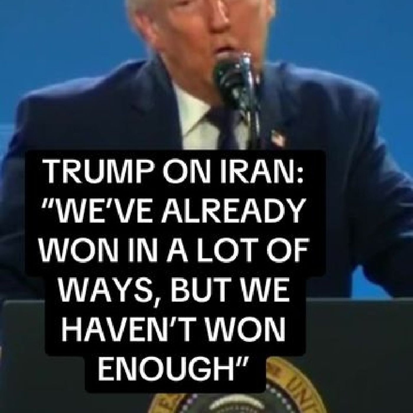 President Trump said the families of the U.S. servicemembers who were killed in a drone strike in Kuwait told him to "make sure you win" the episode artwork