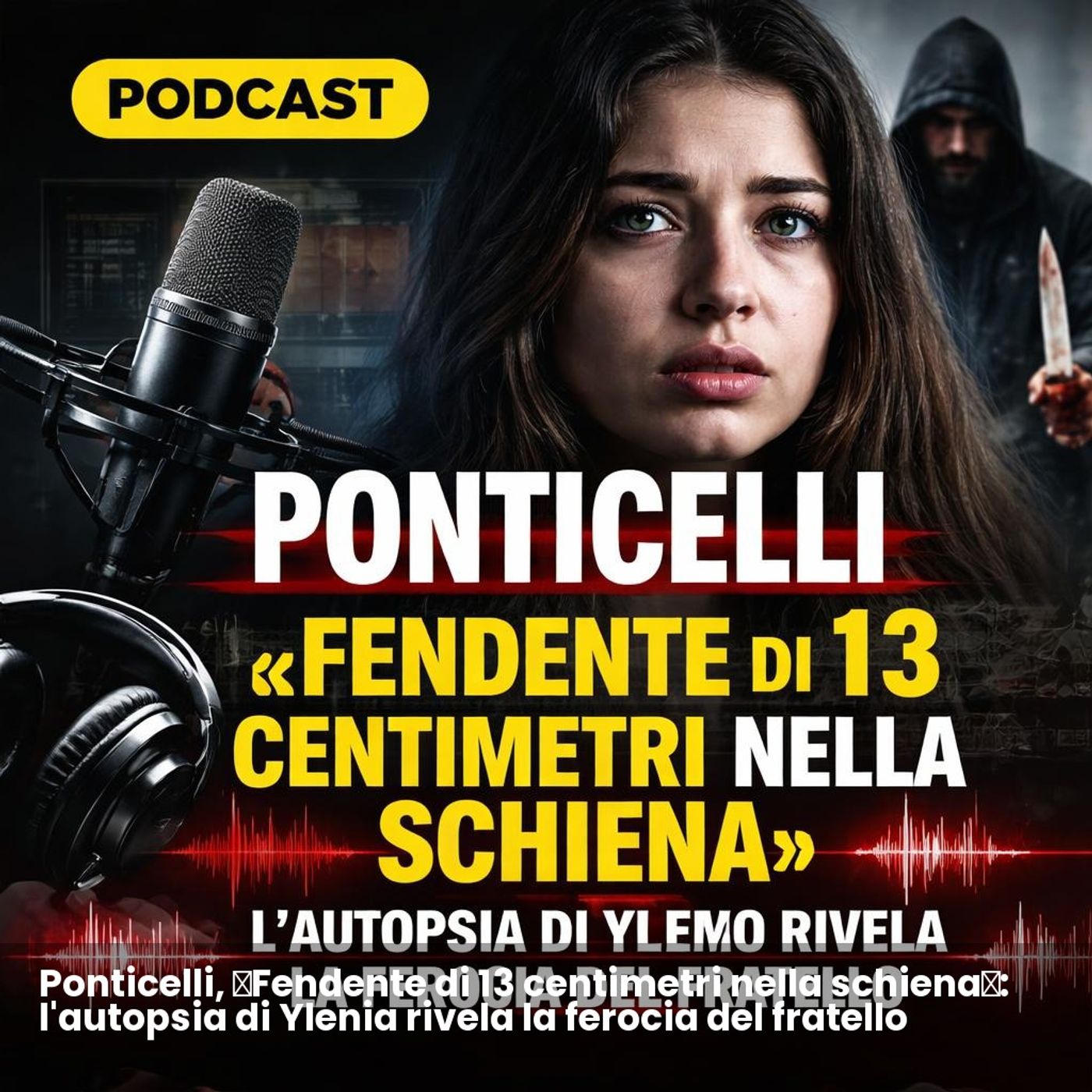 Ponticelli, «Fendente di 13 centimetri nella schiena»: l'autopsia di Ylenia rivela la ferocia del fratello episode artwork