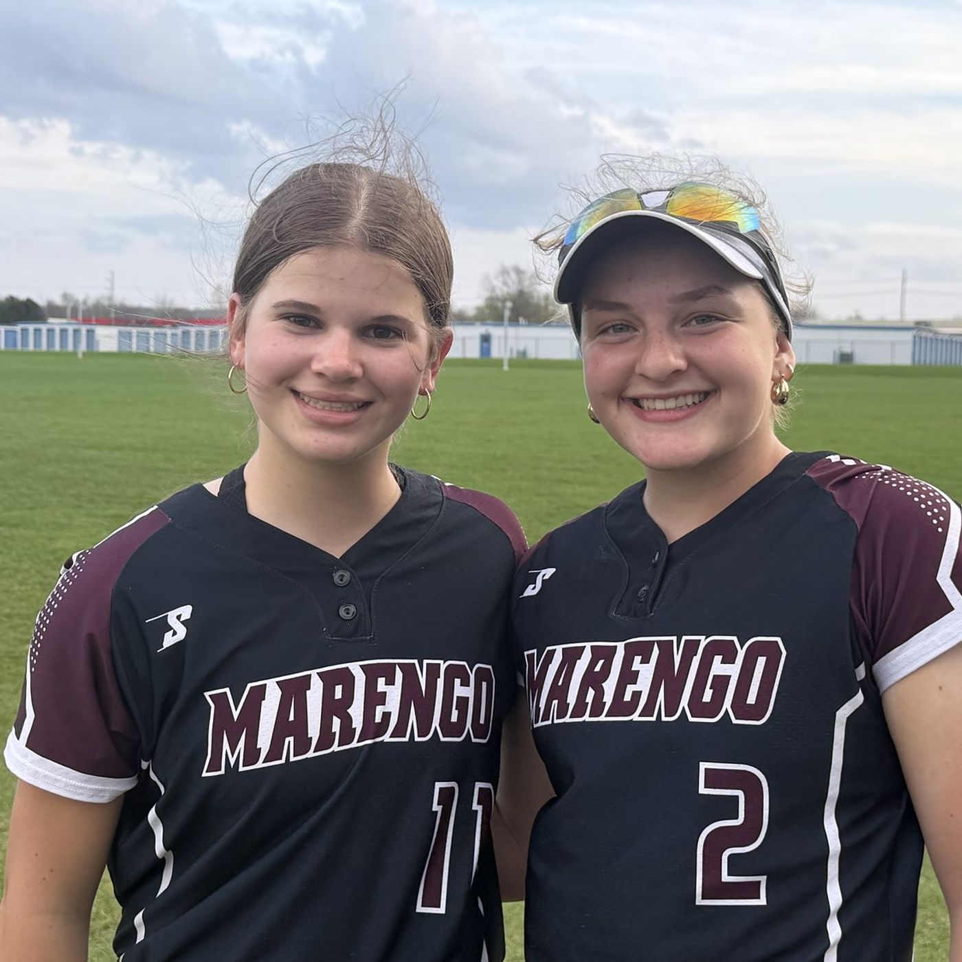 Ellie White shoulders load, Marengo tops Johnsburg episode artwork