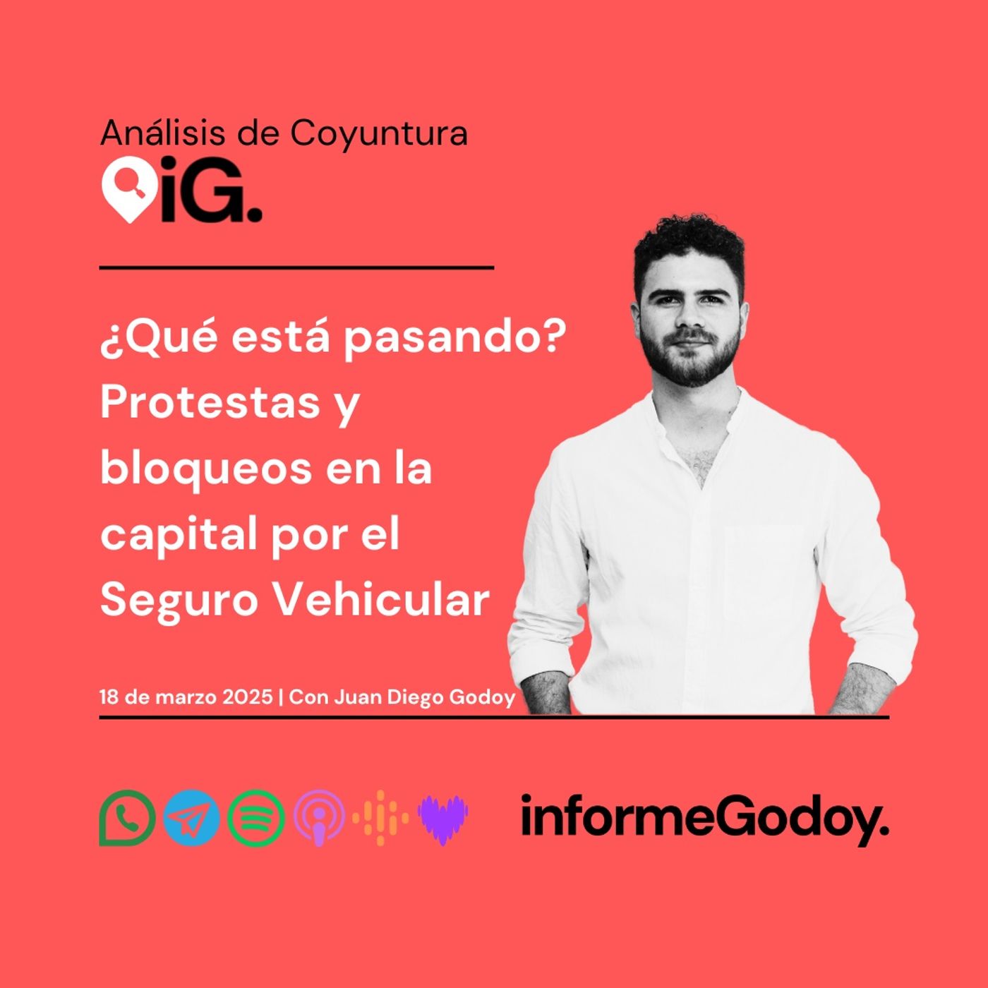 Protestas y bloqueos por el Seguro Vehicular episode artwork