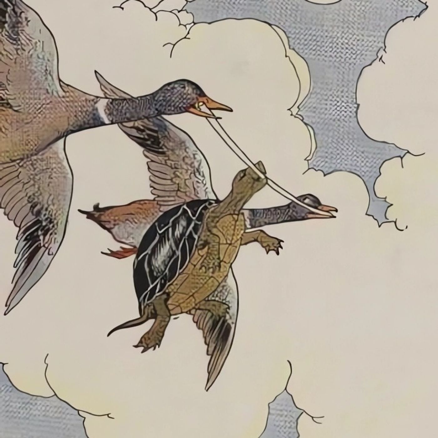 Die Schildkröte und die Enten | Äsop Fabeln episode artwork