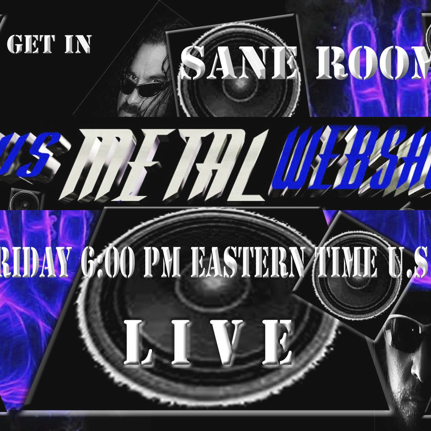 This Metal Webshow Sane Room #5 LIVE episode artwork