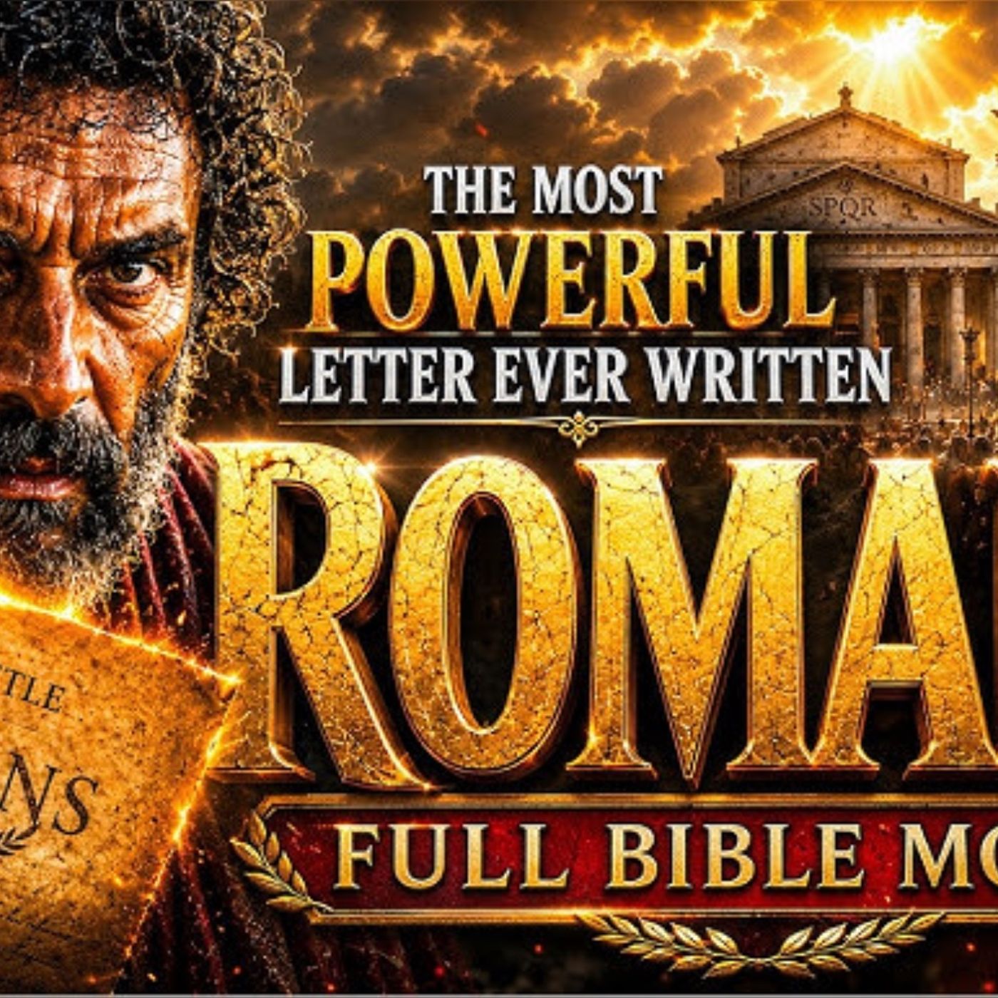 The Most POWERFUL Letter Ever Written  ROMANS Full Bible Movie 4K episode artwork