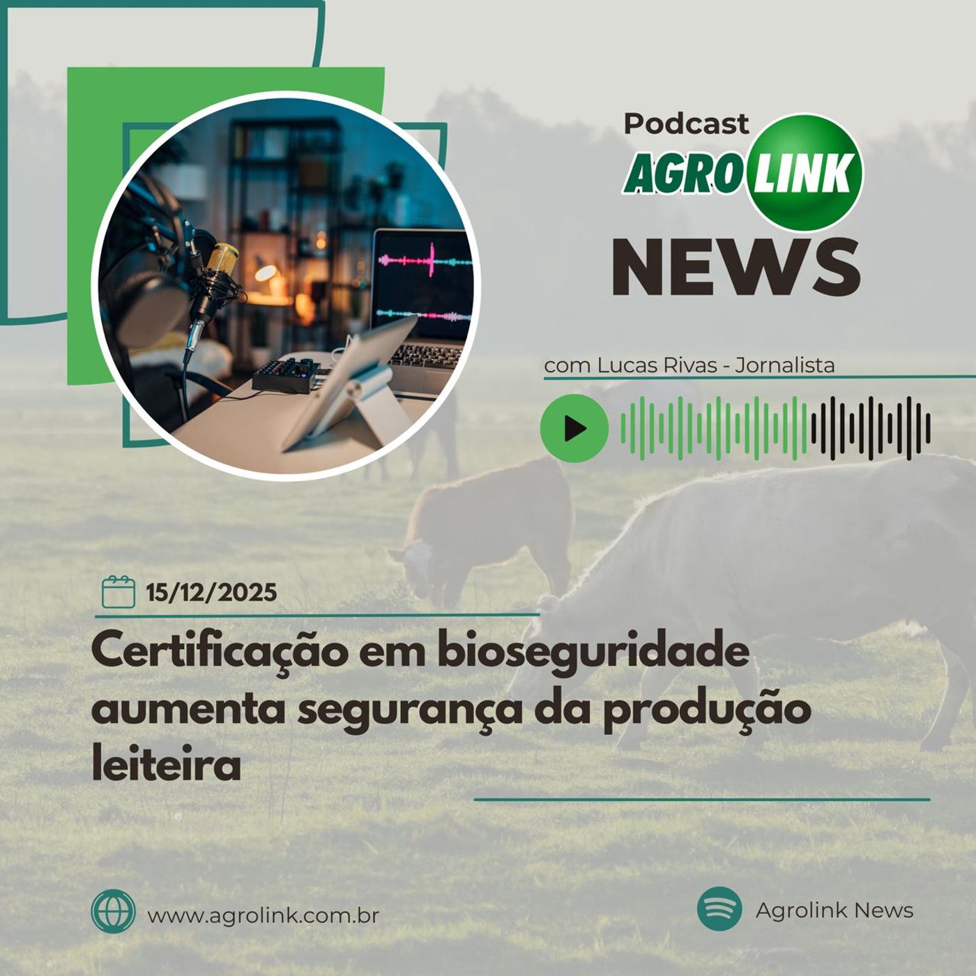 Biosseguridade garante melhor segurança e produtividade na pecuária leiteira episode artwork