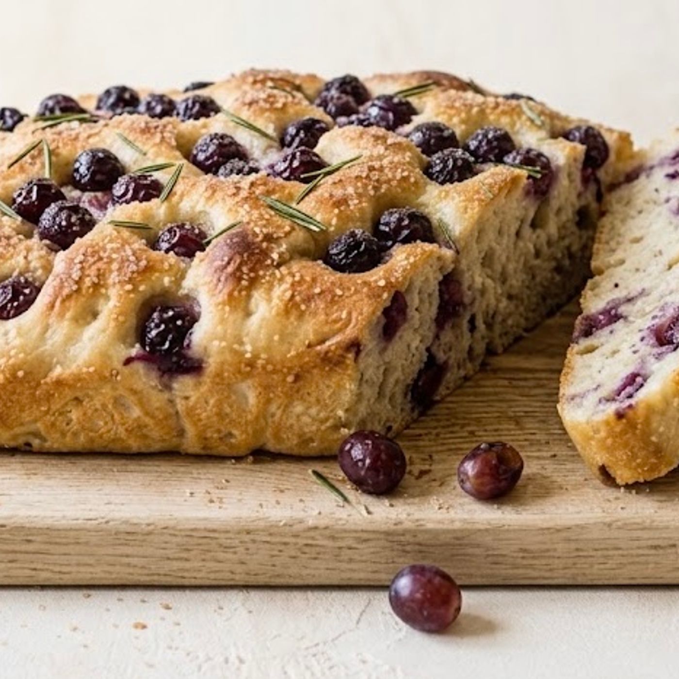 Focaccia con uva soffice della nonna: la ricetta autunnale facile e veloce