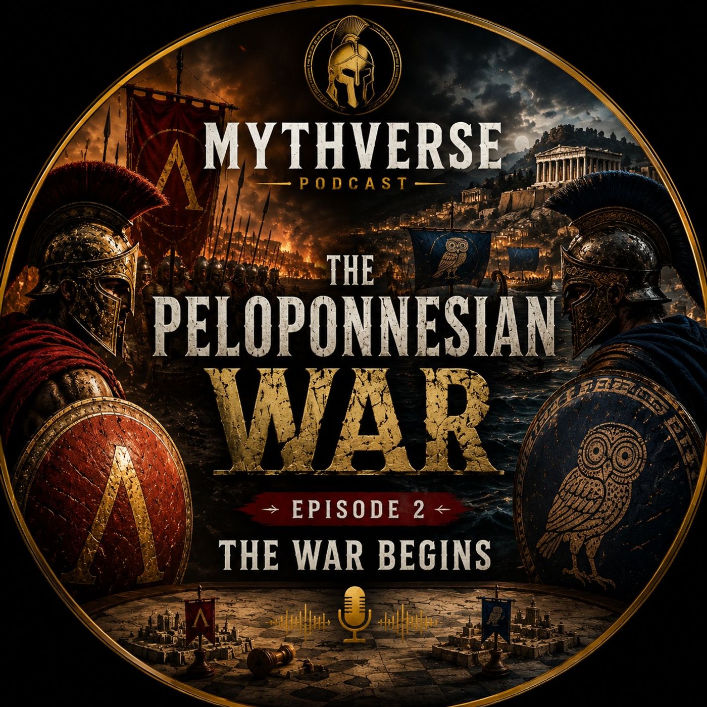 The Peloponnesian War: Episode 3(The City of Death) episode artwork