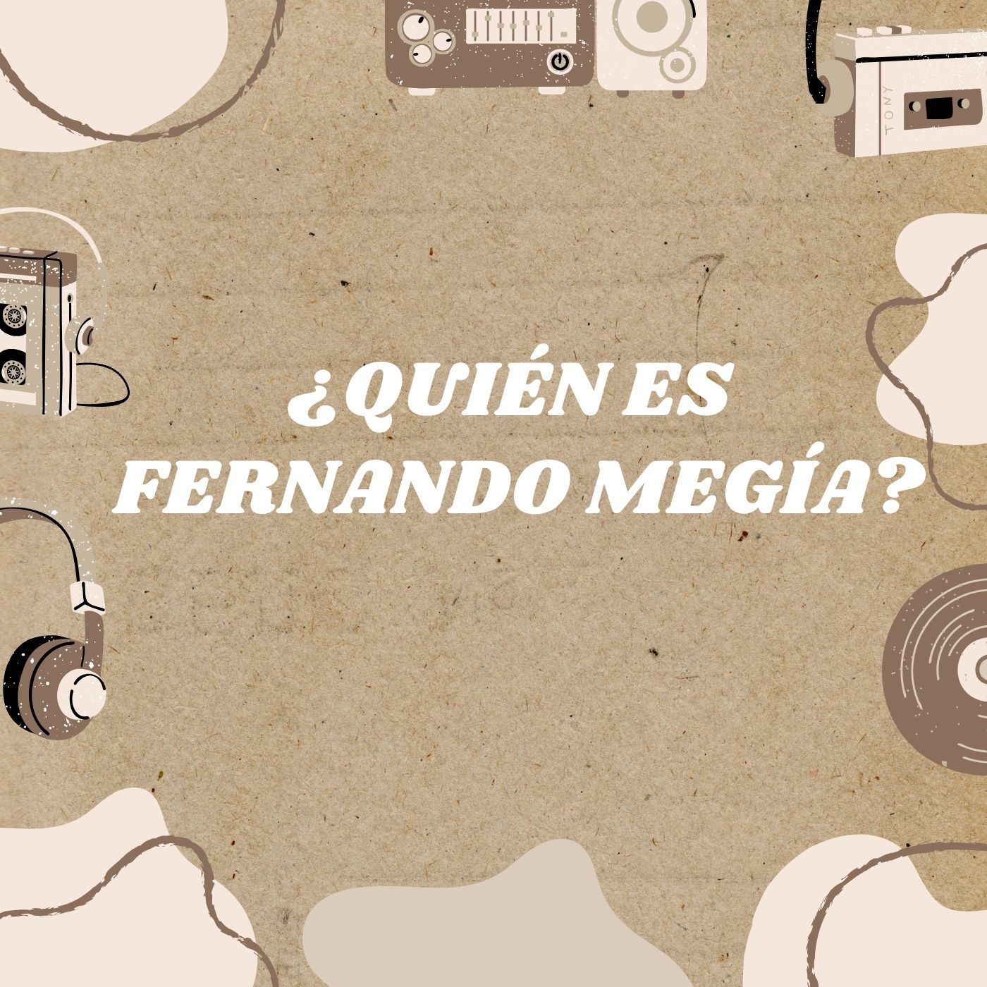 Audio-CV Fernando Megía podcast artwork