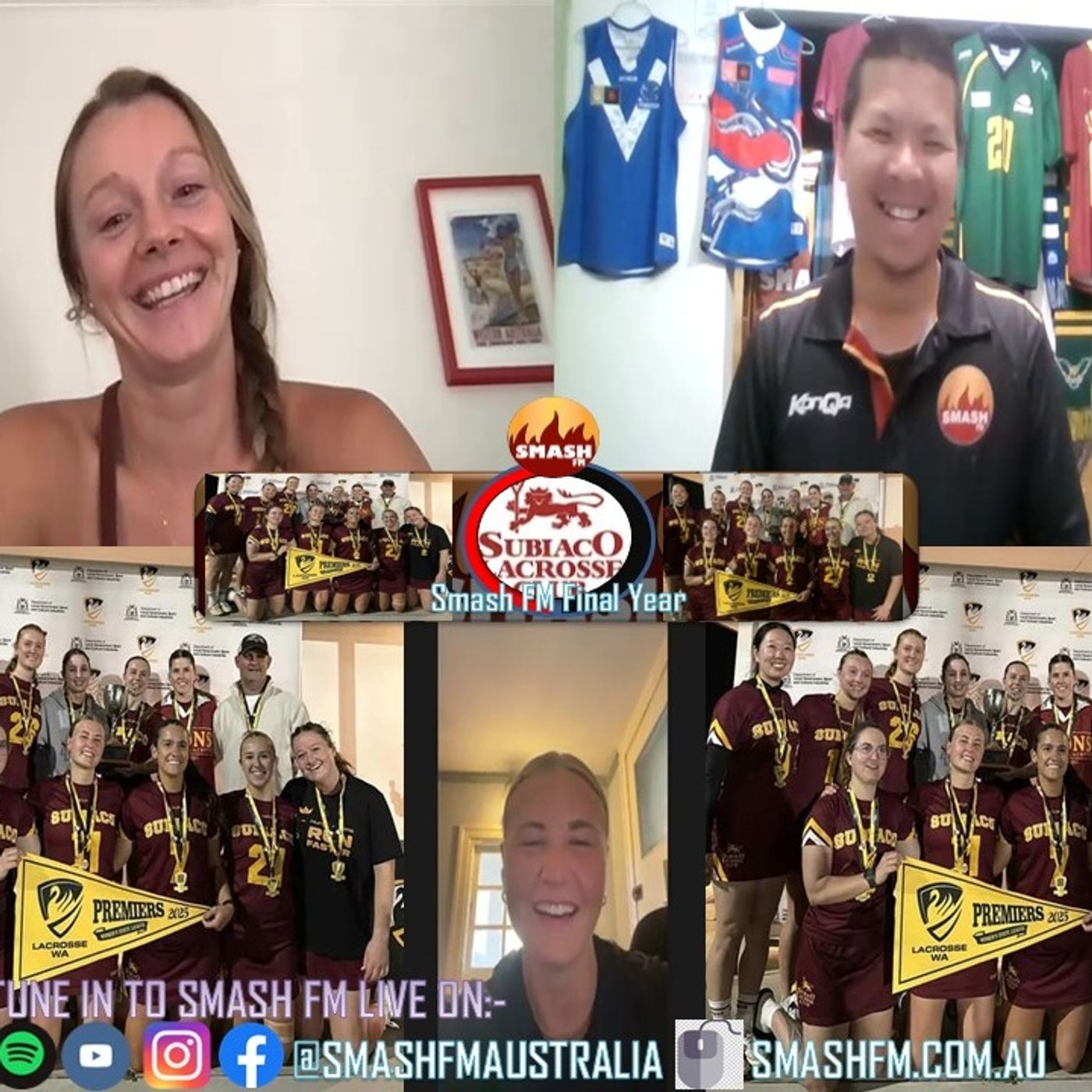 SSSFY26: Subiaco Lacrosse Club LWA25 State League Womens Premiership Interviews 140126