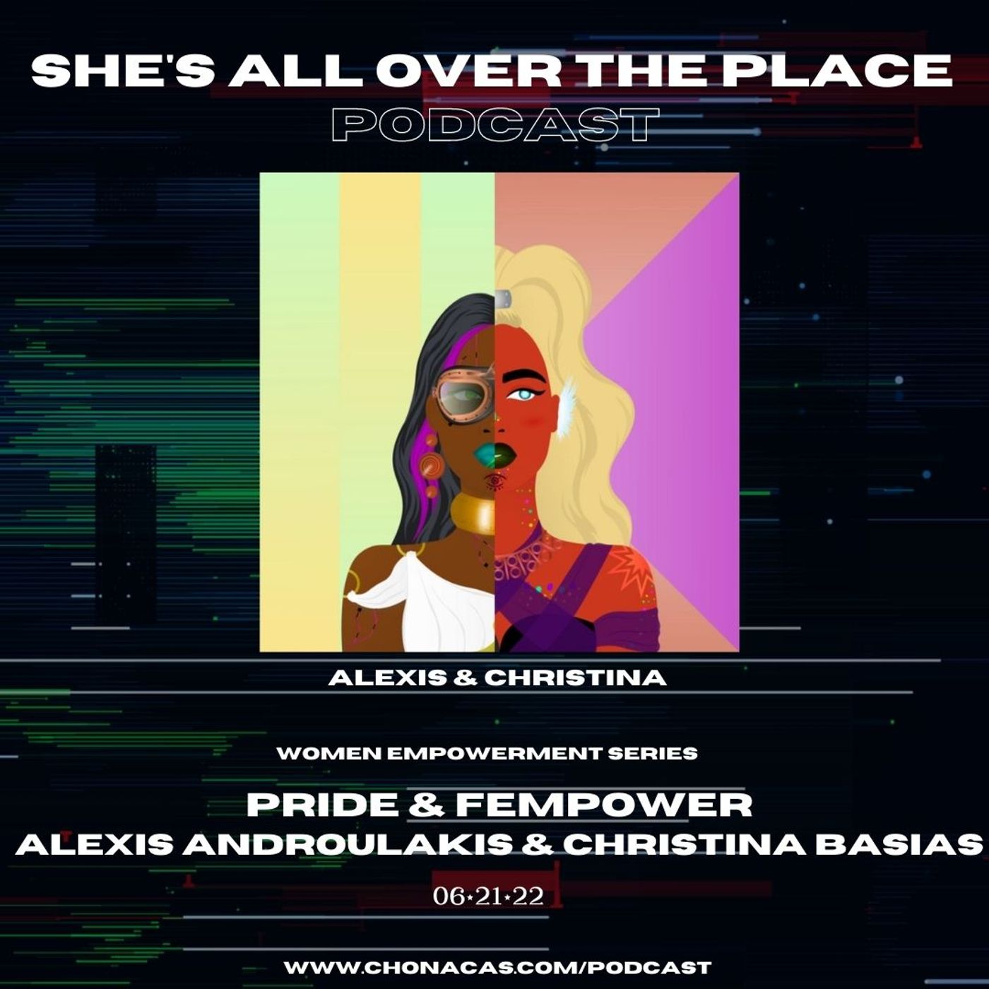 PRIDE & FEMPOWER Alexis Androulakis & Christina Basias episode artwork