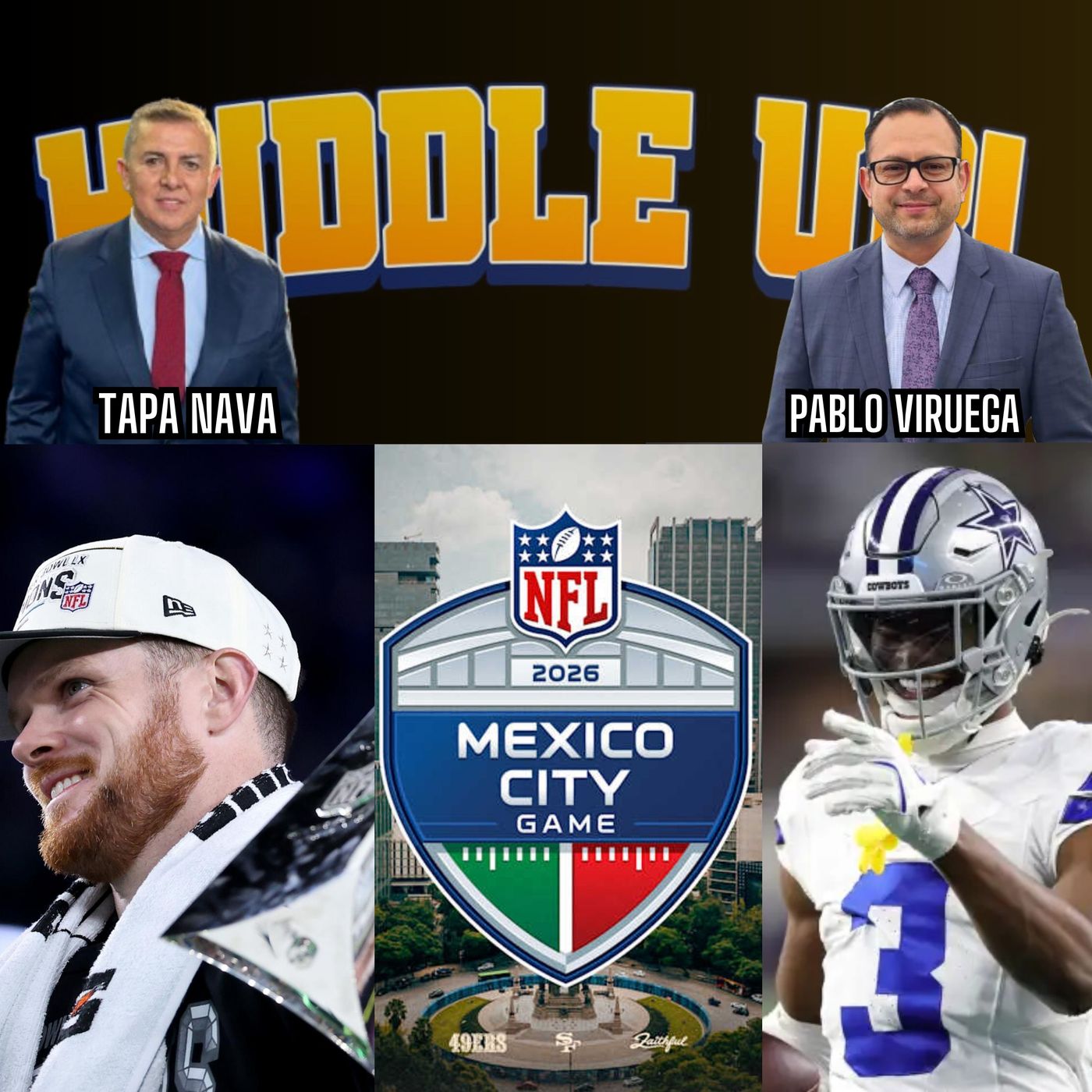 #HuddleUP 20 de Febrero #NFL @TapaNava & @PabloViruega