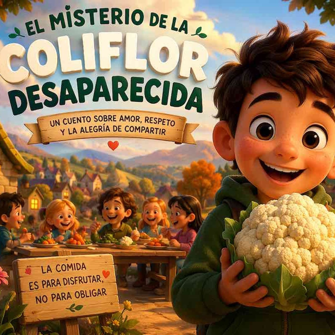 El ladrón de coliflores 🥦 Cuento sobre comida y emociones