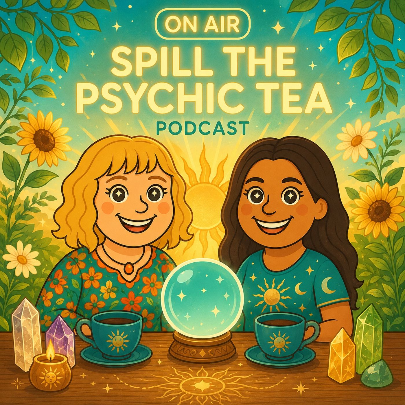 Spill The Psychic Tea Episode 12: Summer Solstice Magic: How to Harness the Most Powerful Day of the Year episode artwork
