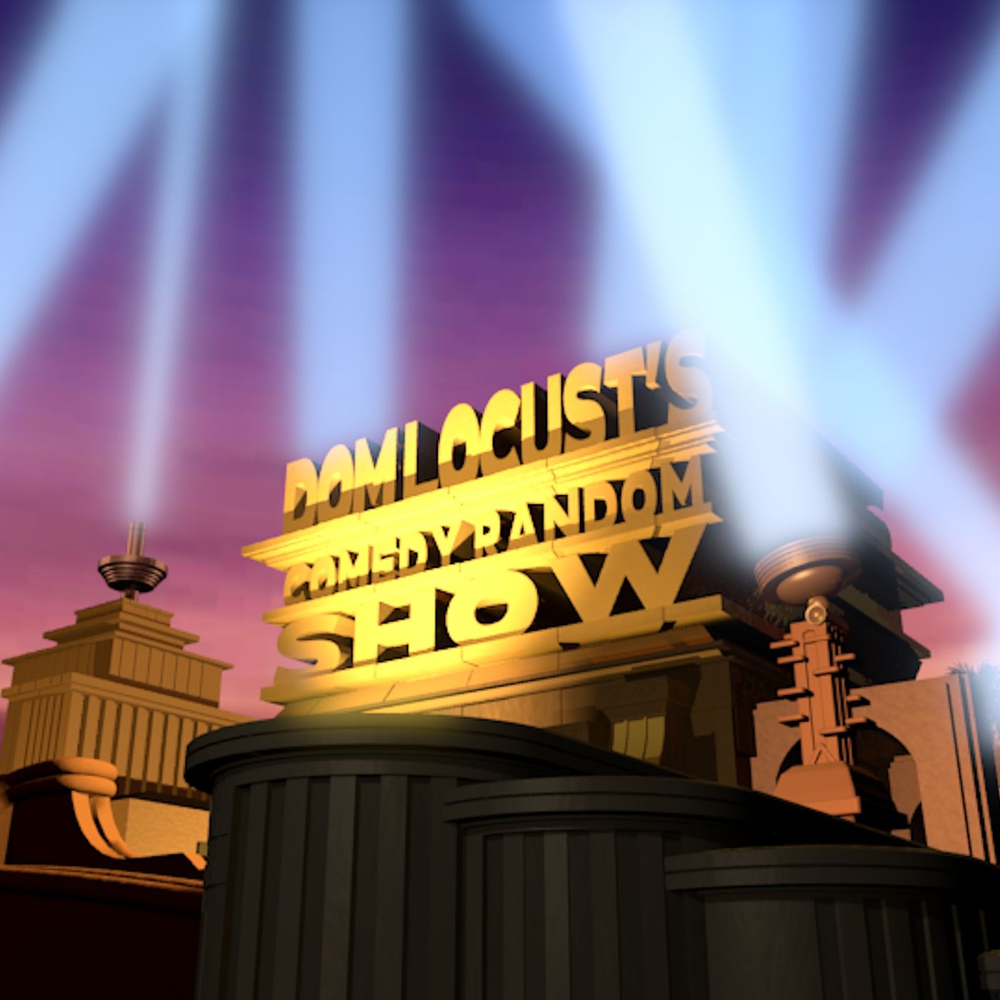 Dom Locust's Comedy Random Show podcast artwork