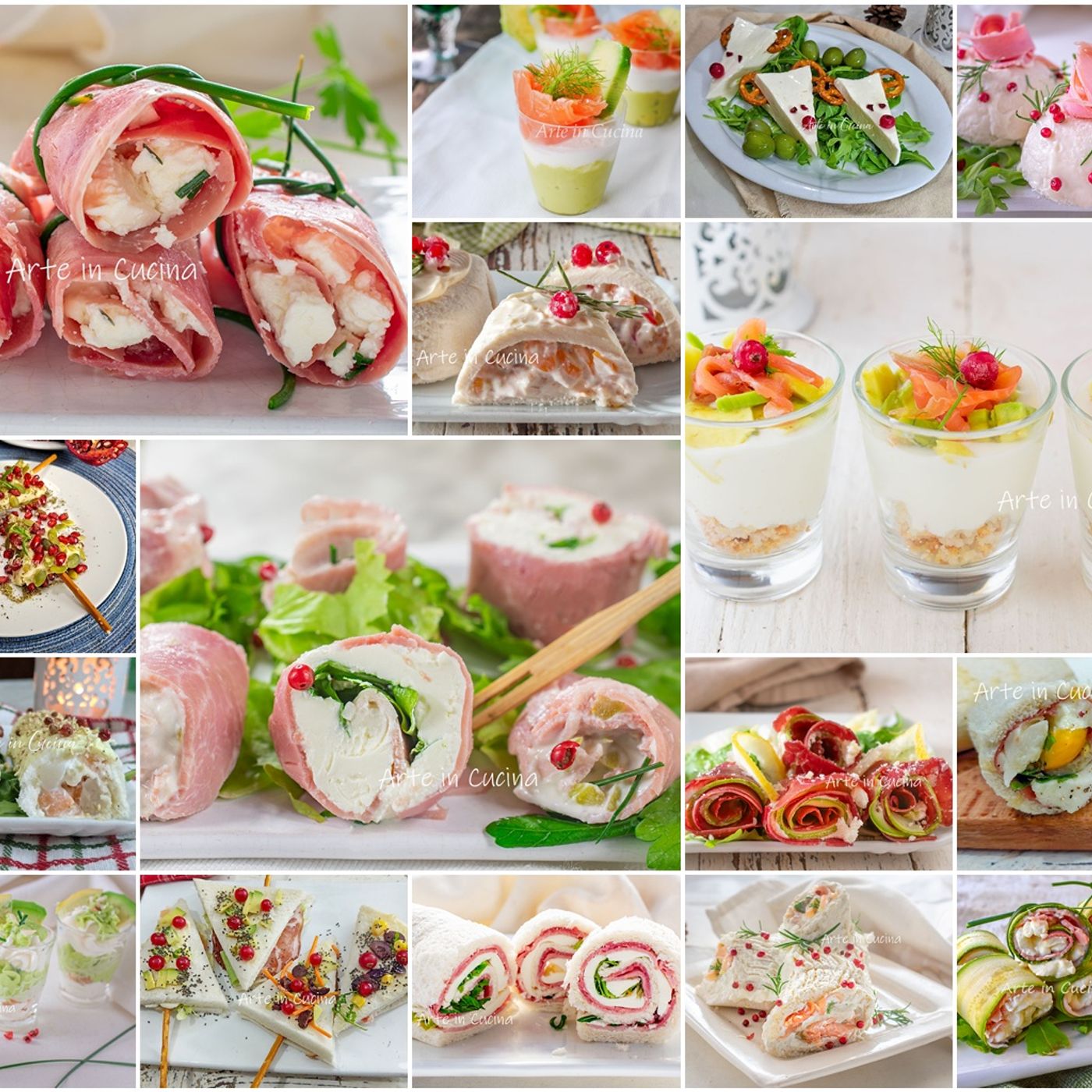 ANTIPASTI FREDDI per le feste NATALIZIE