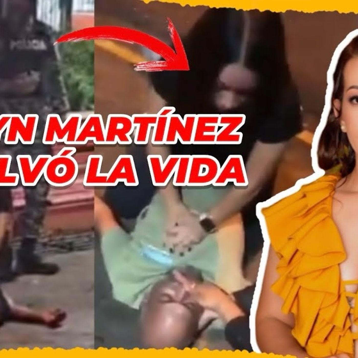 LE SALVA LA VIDA A UN HOMBRE AL DARLE RCP EN PLENA CALLE GERLYN MARTÍNEZ episode artwork
