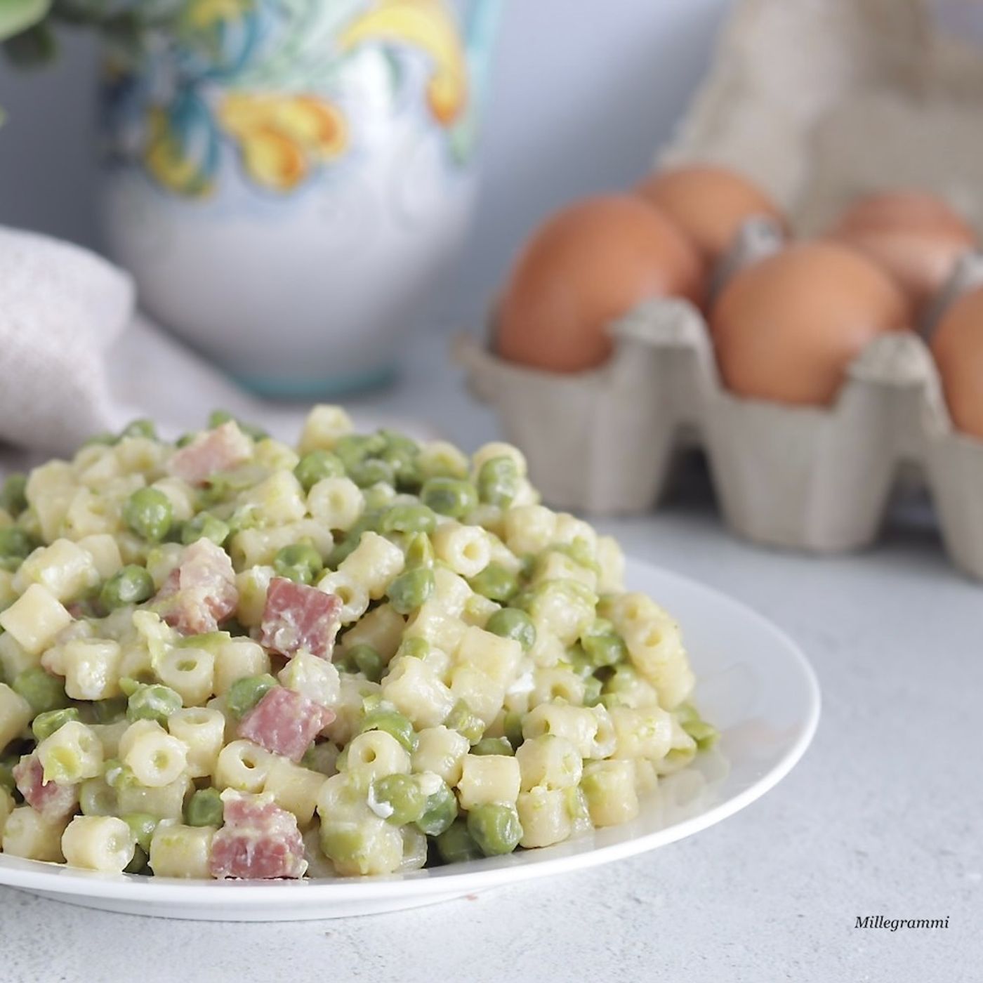 Pasta e piselli con l'uovo, il piatto unico napoletano facile e veloce episode artwork