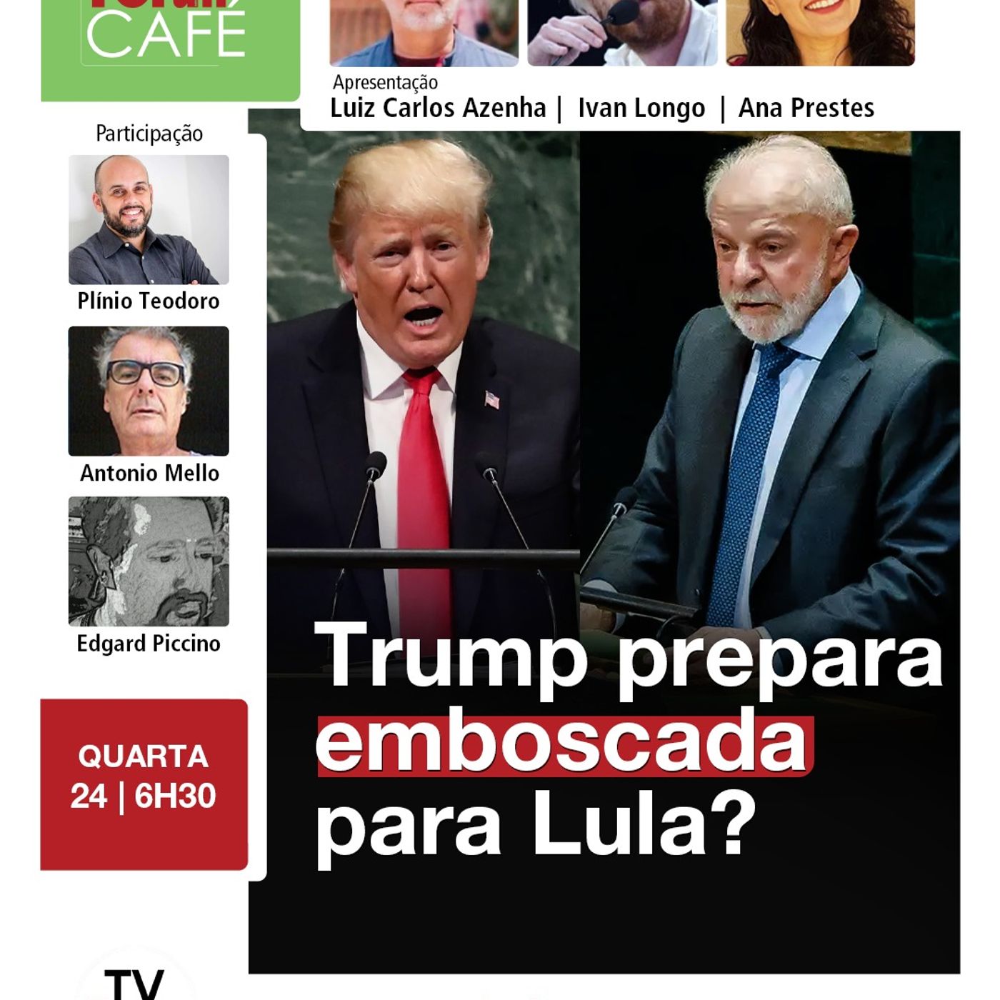 Afago de Trump em Lula pode ser para negociar o inegociável | 24.09.25