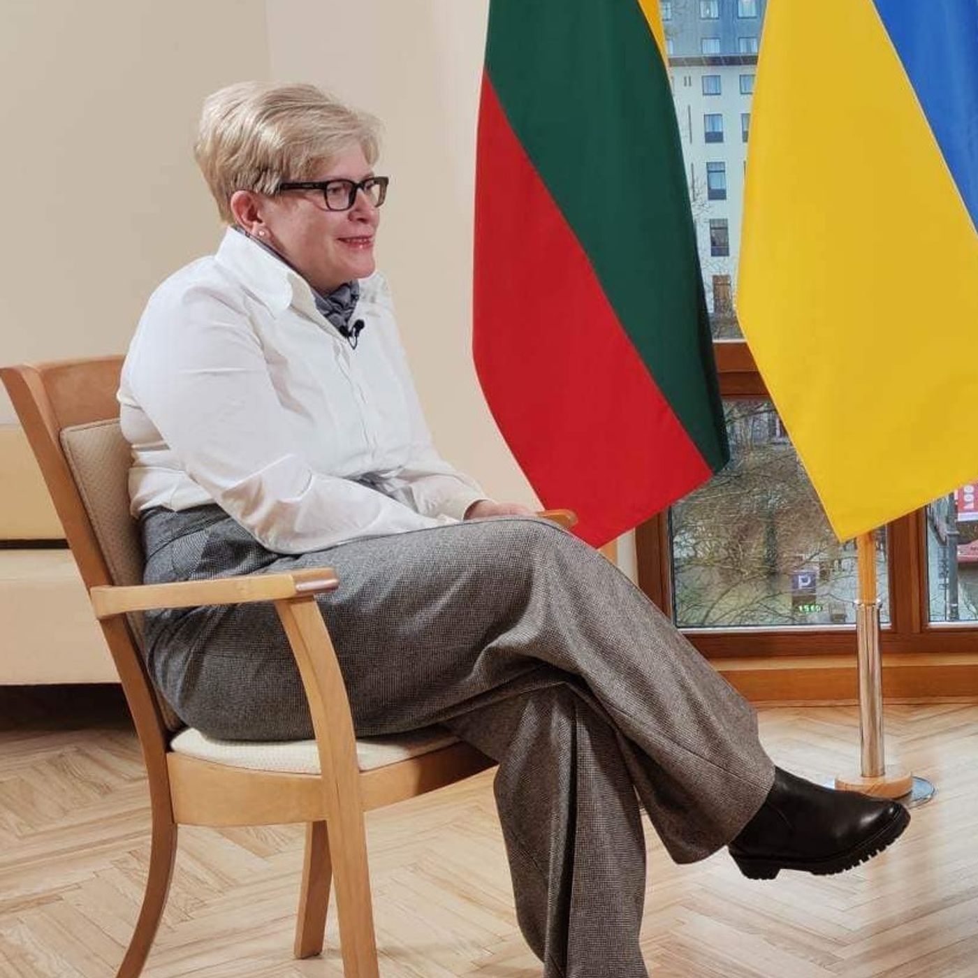 «Нельзя ненавидеть человека за то, что он говорит на другом языке» - эксклюзивное интервью премьер-министра Ингриды Шимоните для RADIO•R episode artwork