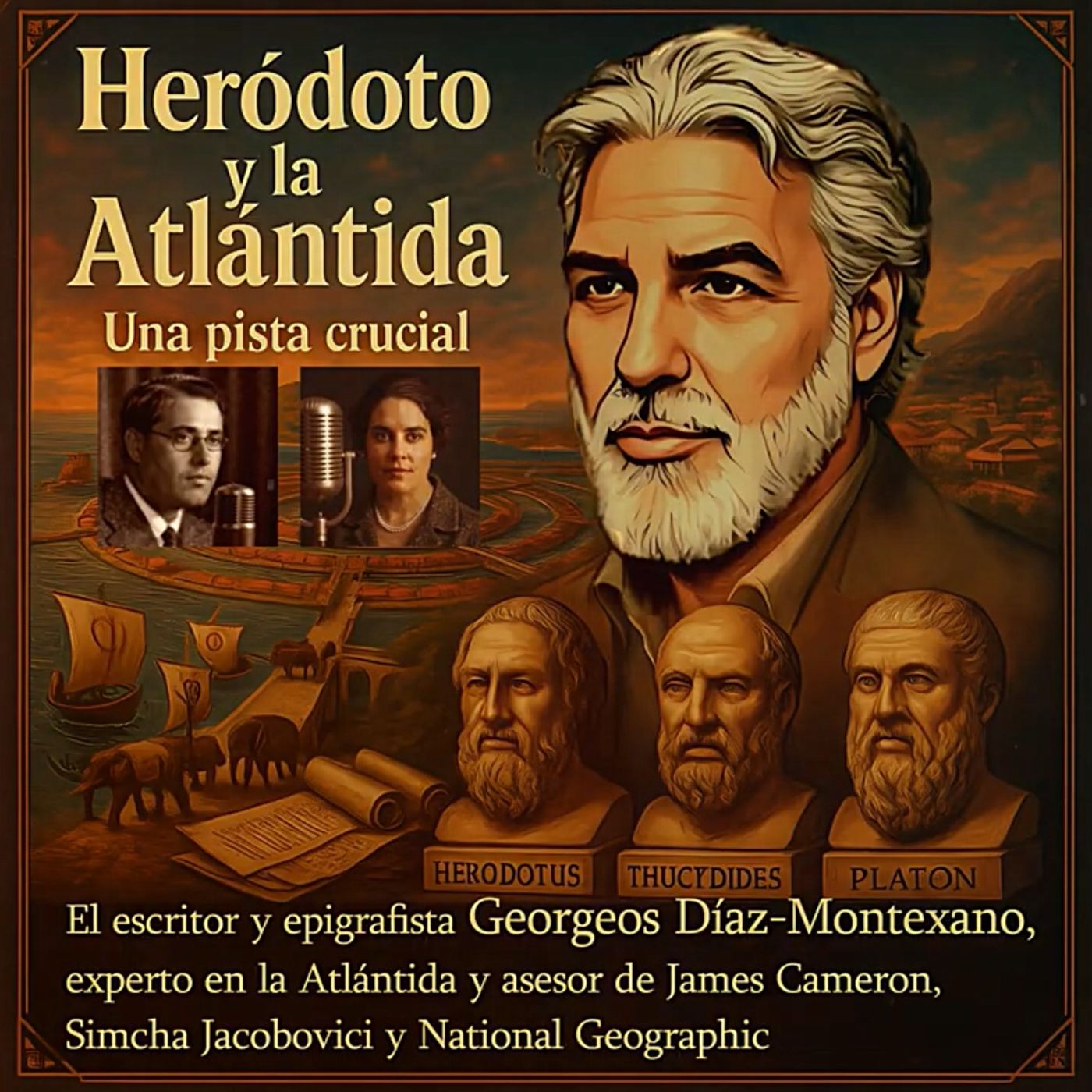 Episodio I - ¿Habló Heródoto de la Atlántida antes que Platón? - Podcast de Arqueología, Historia, Genética y Mitología episode artwork