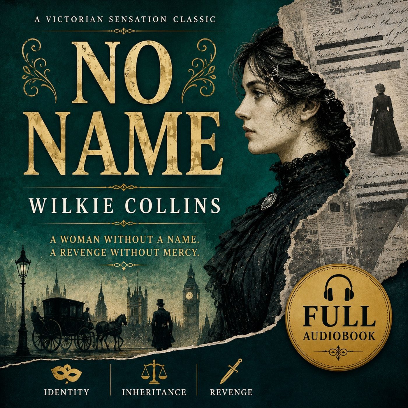 No Name by Wilkie Collins | Full Audiobook 📖 A Victorian Sensation Novel of Identity, Inheritance & Revenge Part 1