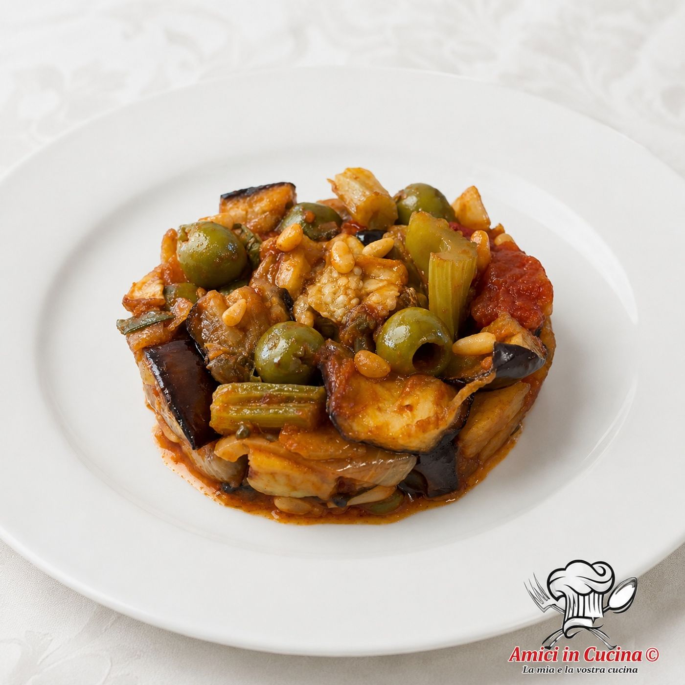 La Caponata Siciliana Perfetta: Ricetta Originale Agrodolce con Tutti i Segreti episode artwork