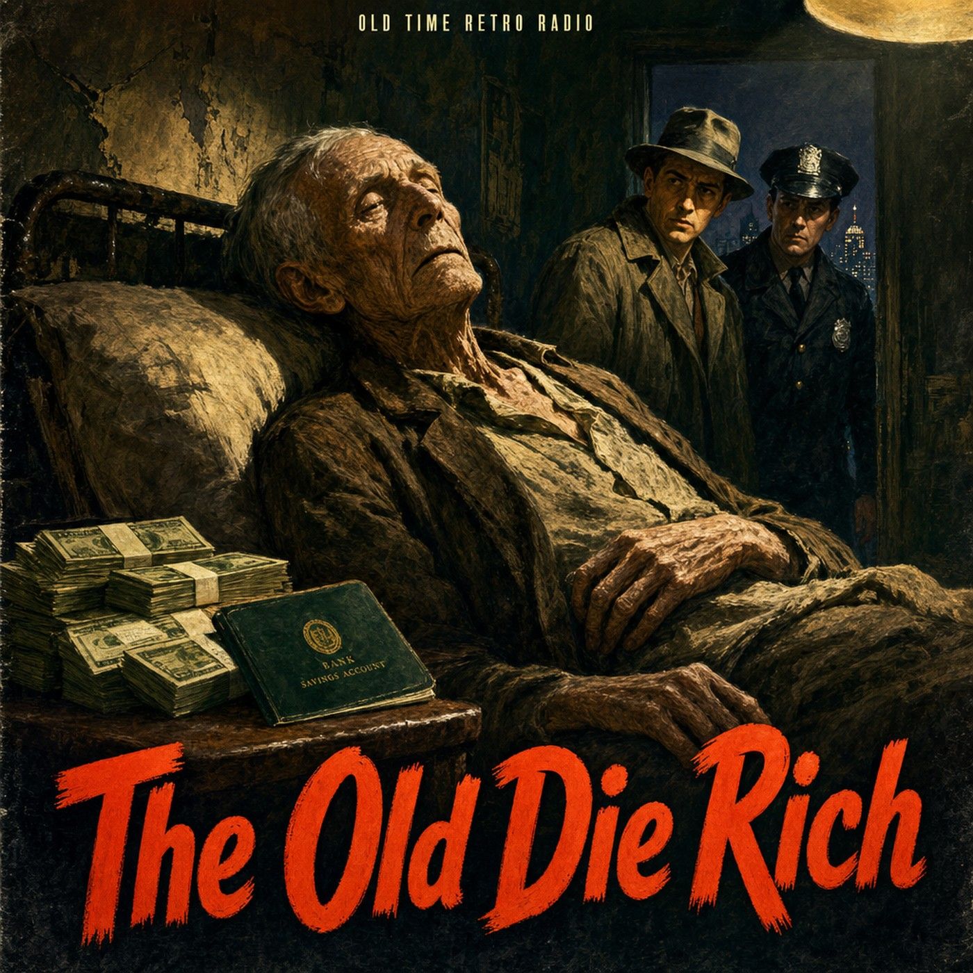 X Minus One - "The Old Die Rich" (Old Time Radio, 1956) episode artwork