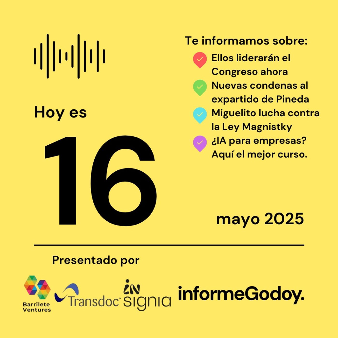 16 de mayo 2025 episode artwork