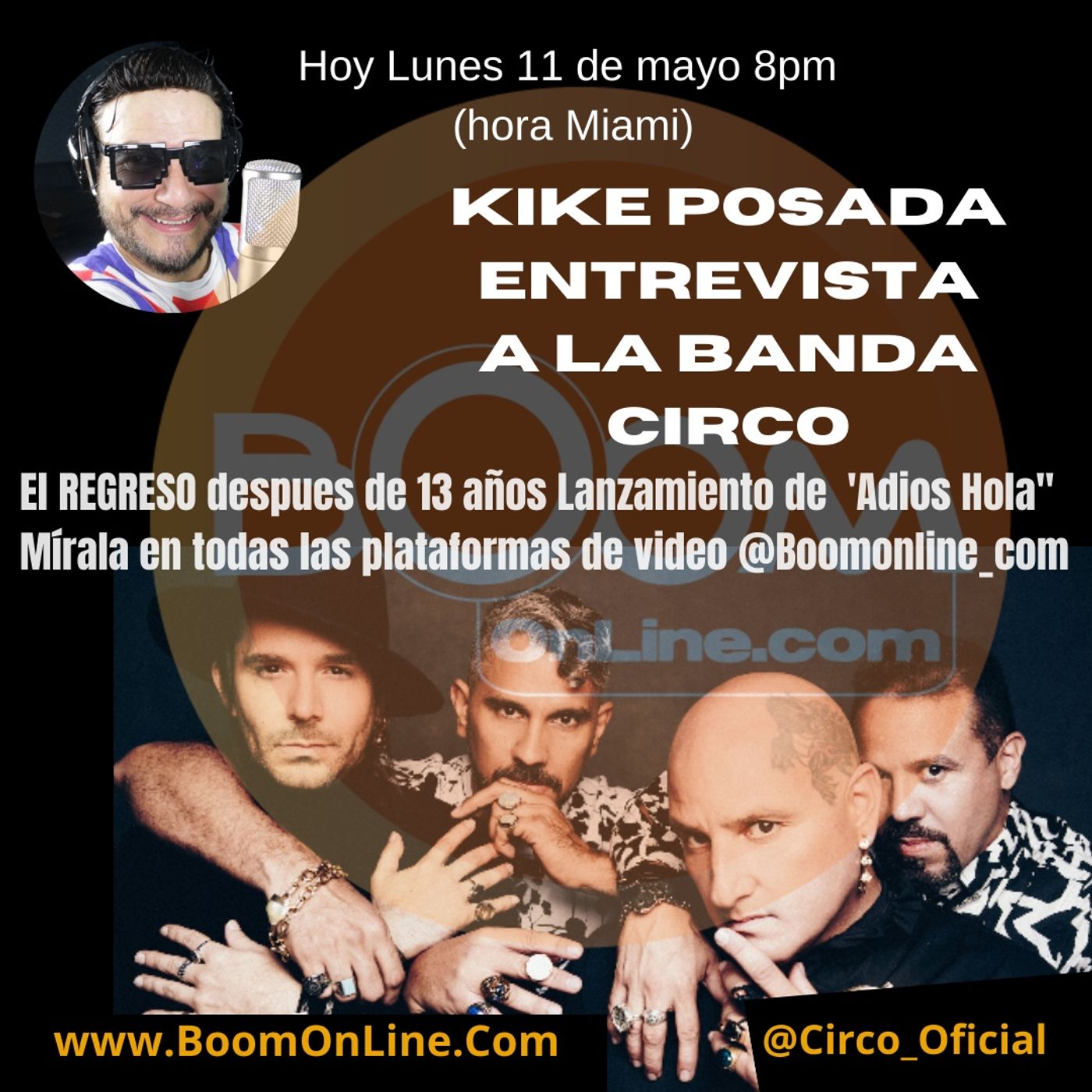 CIRCO regresa con el disco "Adiós Hola" Entrevista (Podcast) avance de temas episode artwork