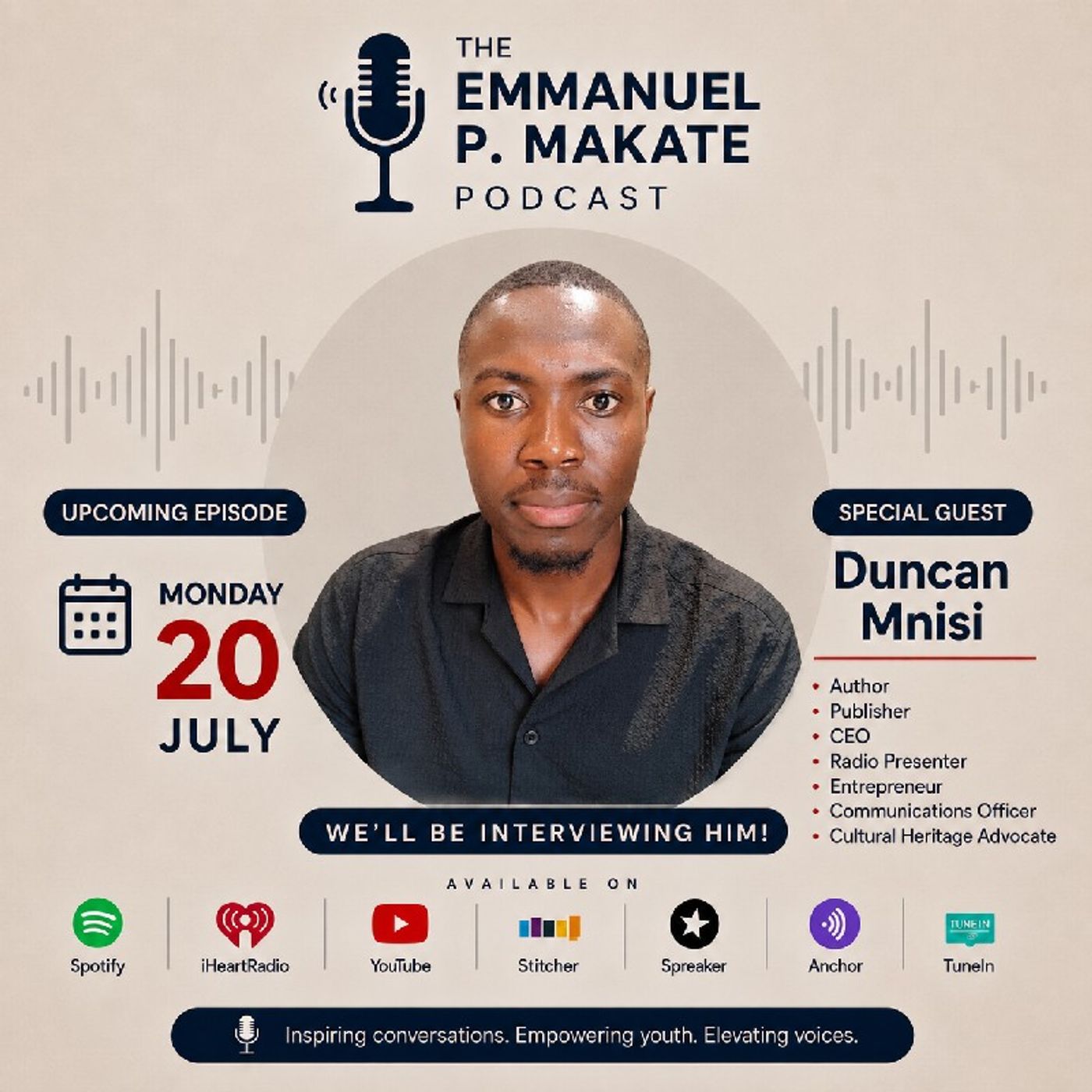 An Inspiring Conversation With Author: Duncan Mnisi episode artwork